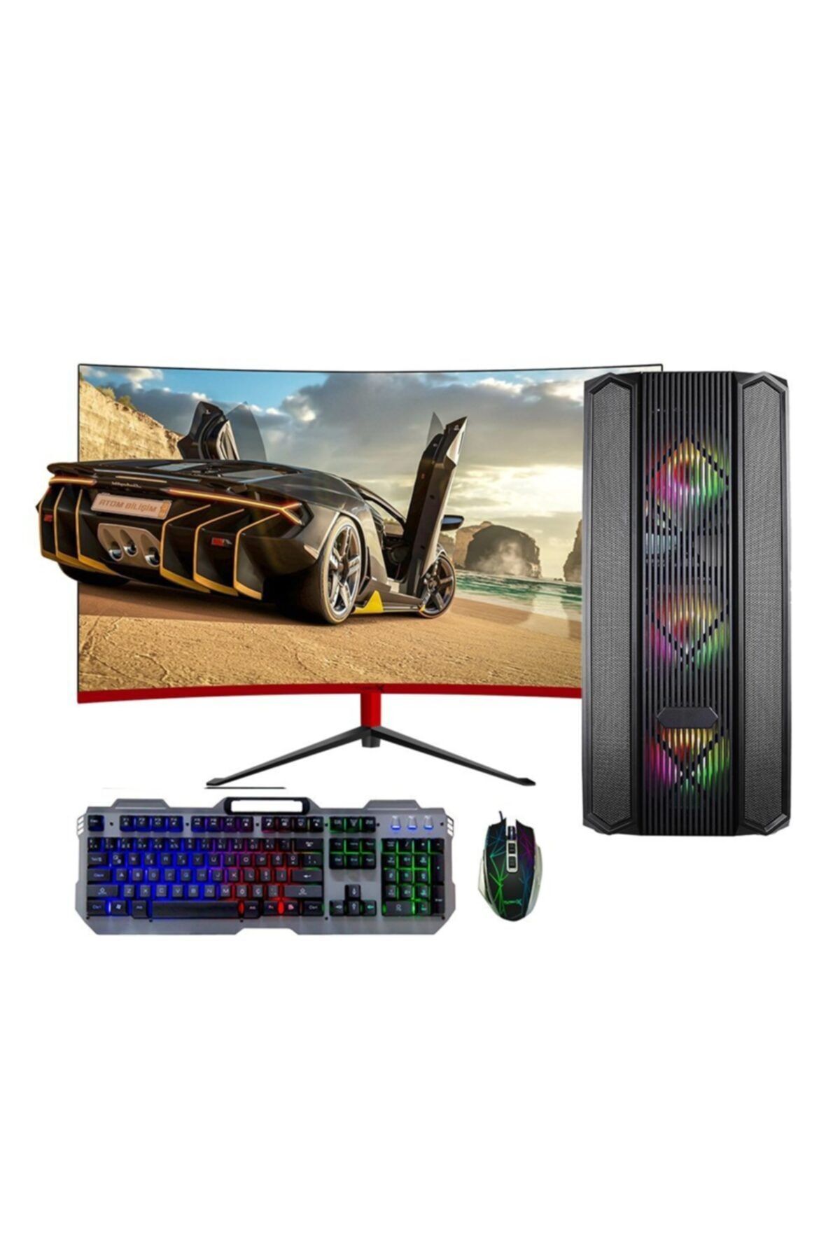 TURBOX Tx111 i5 4440 16GB Ram 256GB M.2 NVMe 4GB GTX1050Ti 23.8\