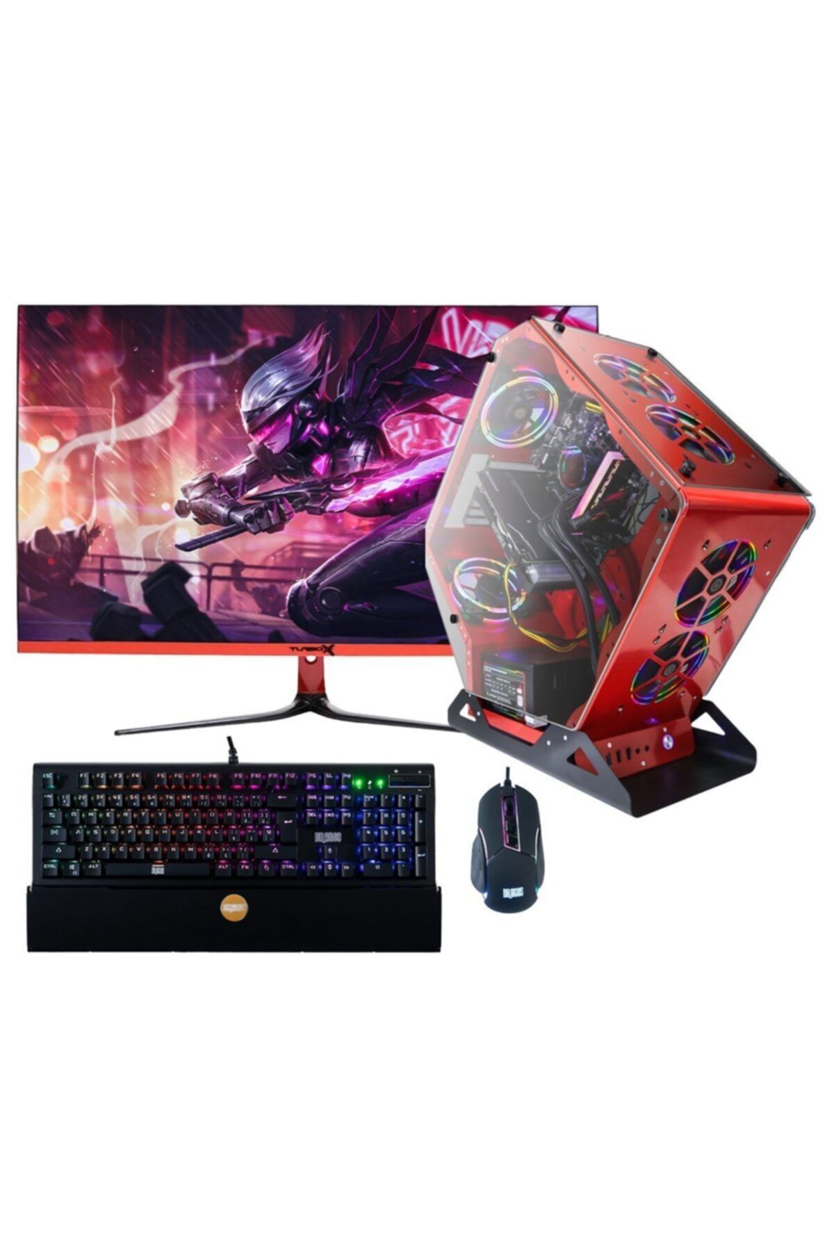 DRAGOS DRx337 i5 10400F 8GB Ram 256GB M.2 NVMe 4GB GTX1050Ti 27\