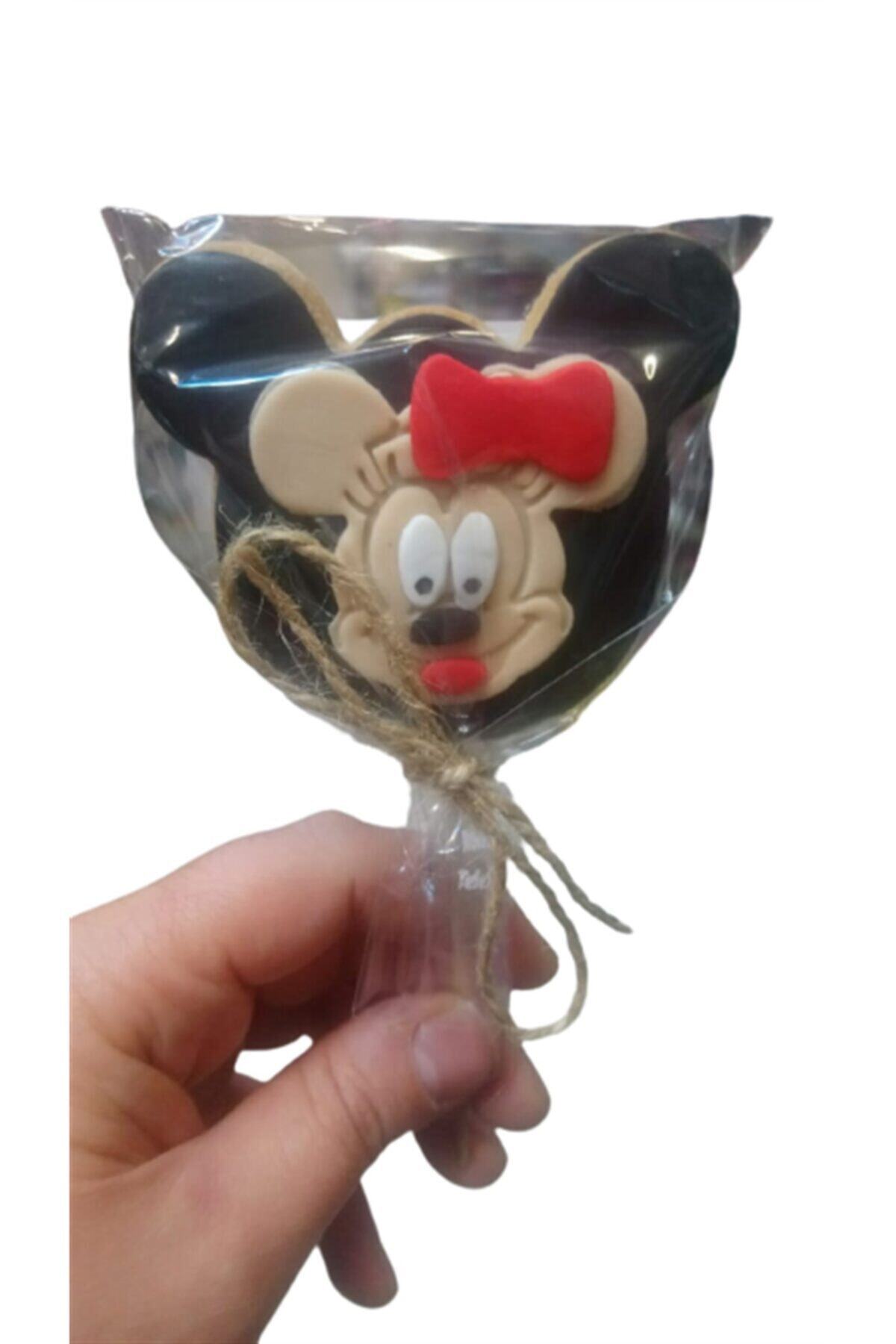 İpek Böceği Mickey Papyon Şeker Hamurlu Kurabiye 20 Adet
