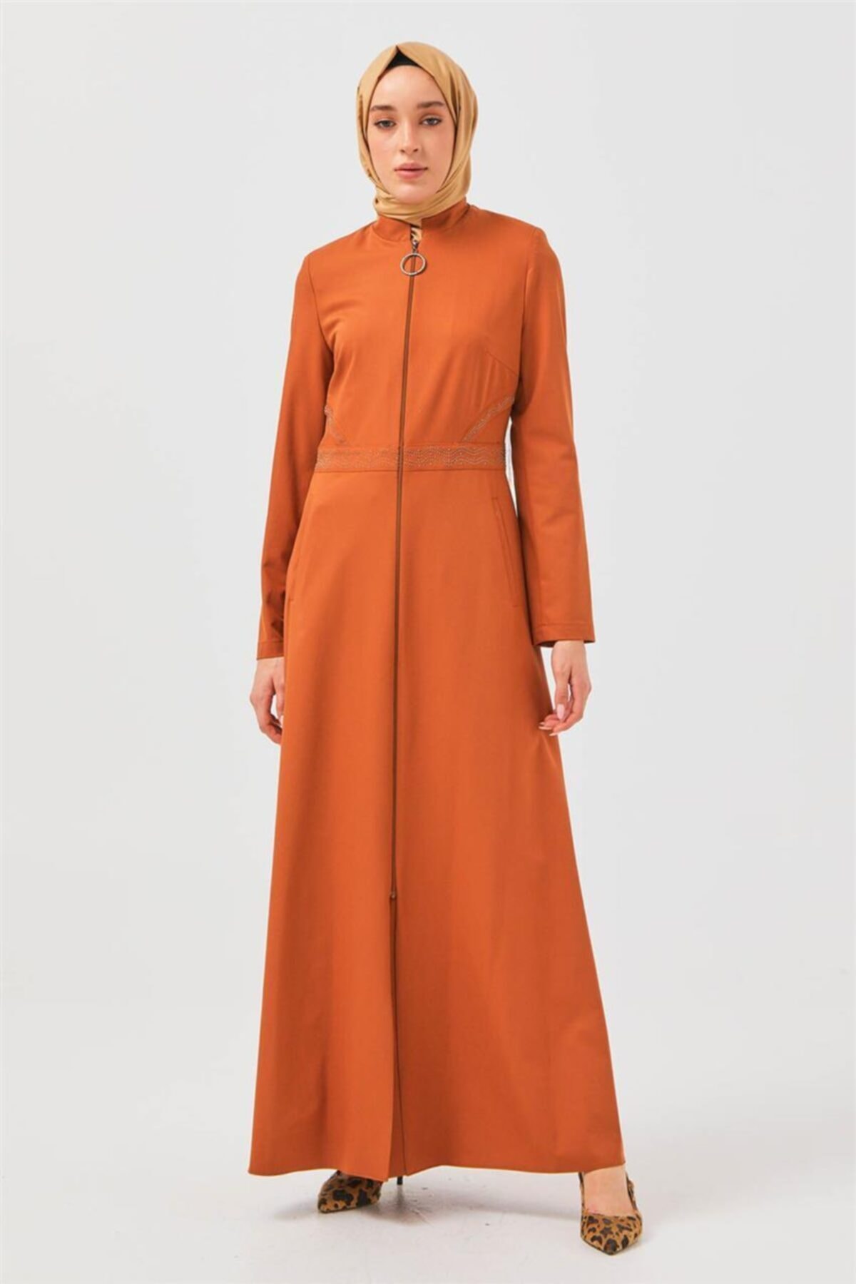 Vivencia Sırt Pilise Detaylı Taba Pardesü