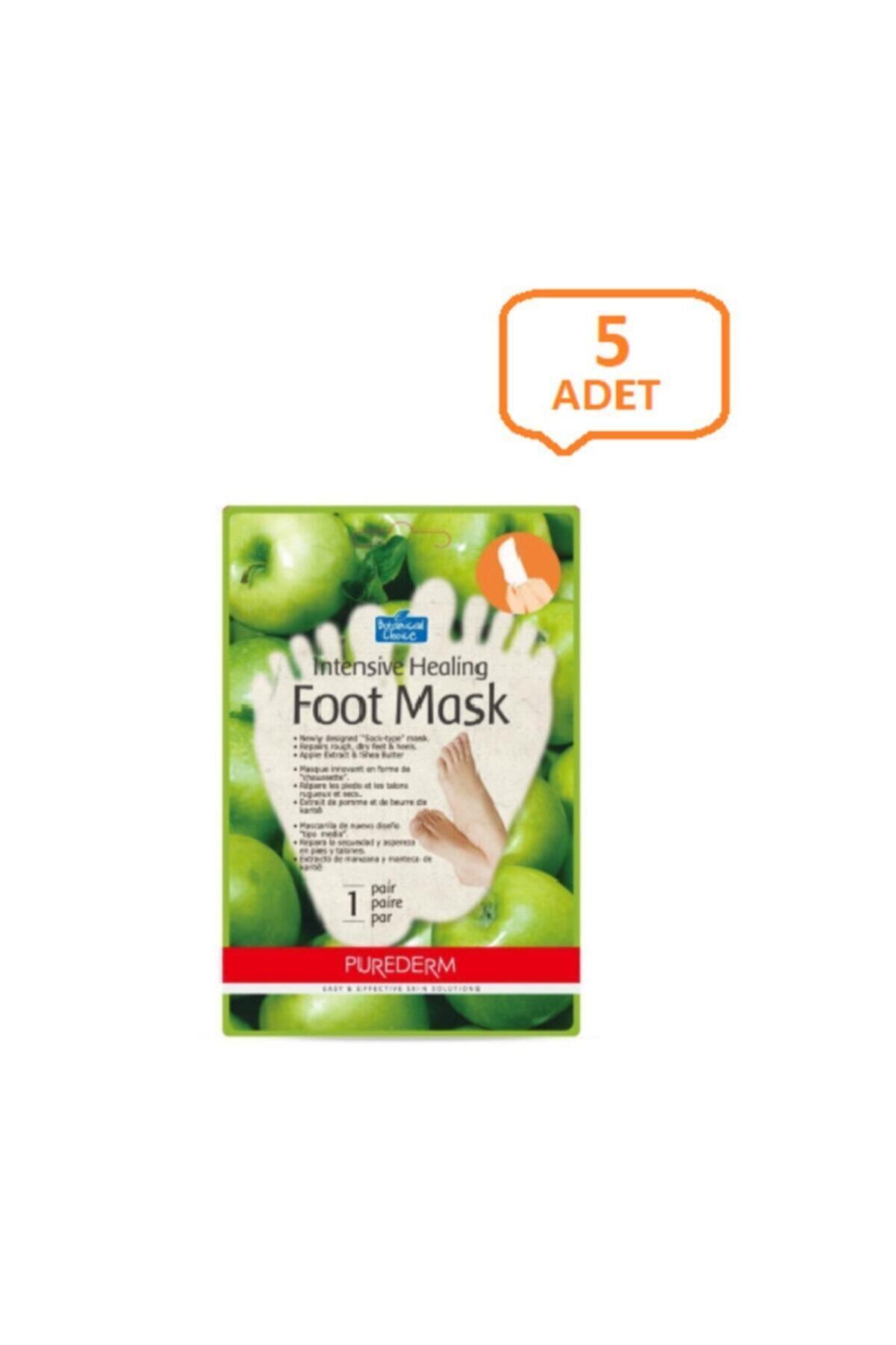 Purederm Yoğun Terapi Ayak Bakım Maskesi 5 Adet Set