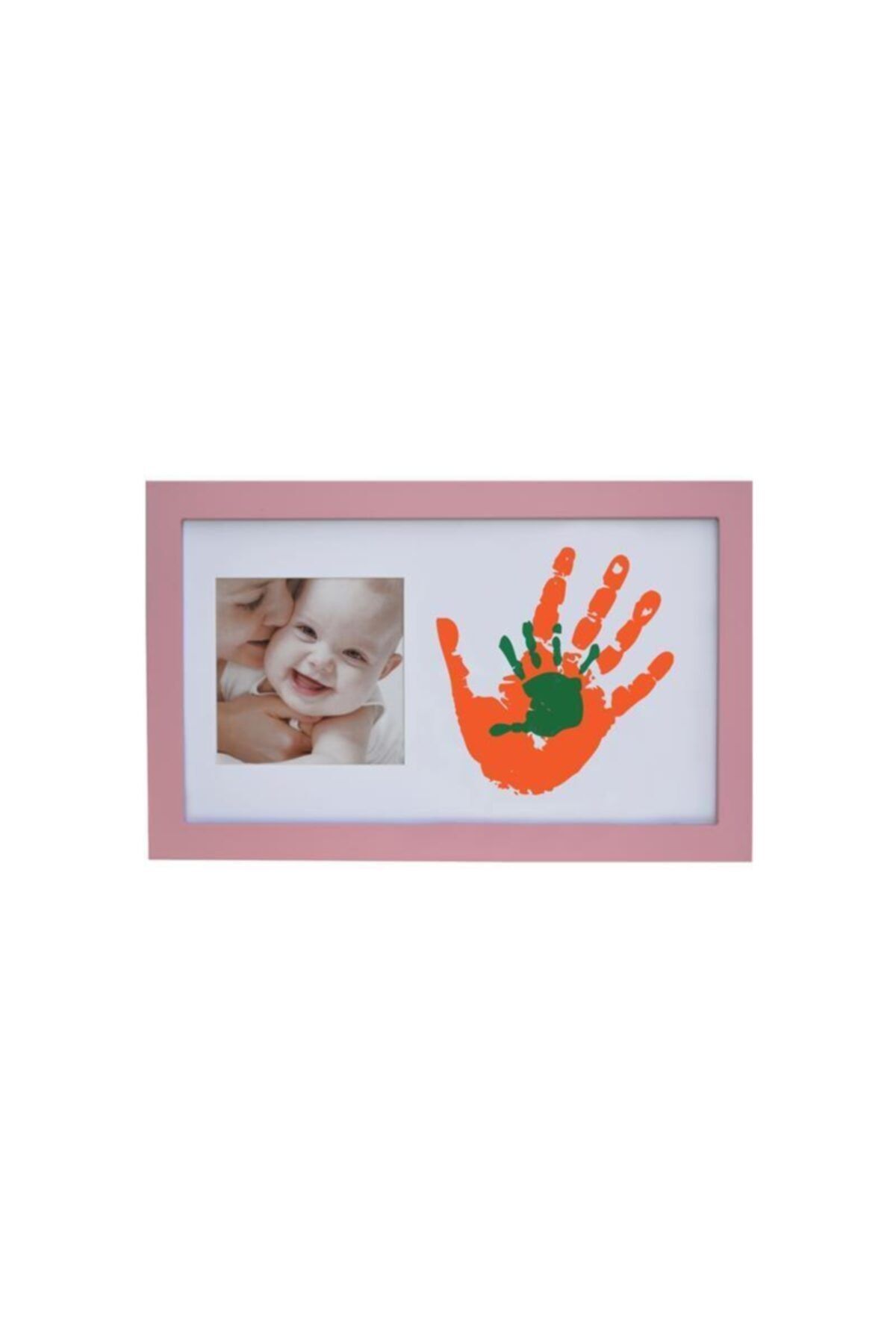 Coco Store Baby Memory Prints Paint Wall Family Frame Pembe