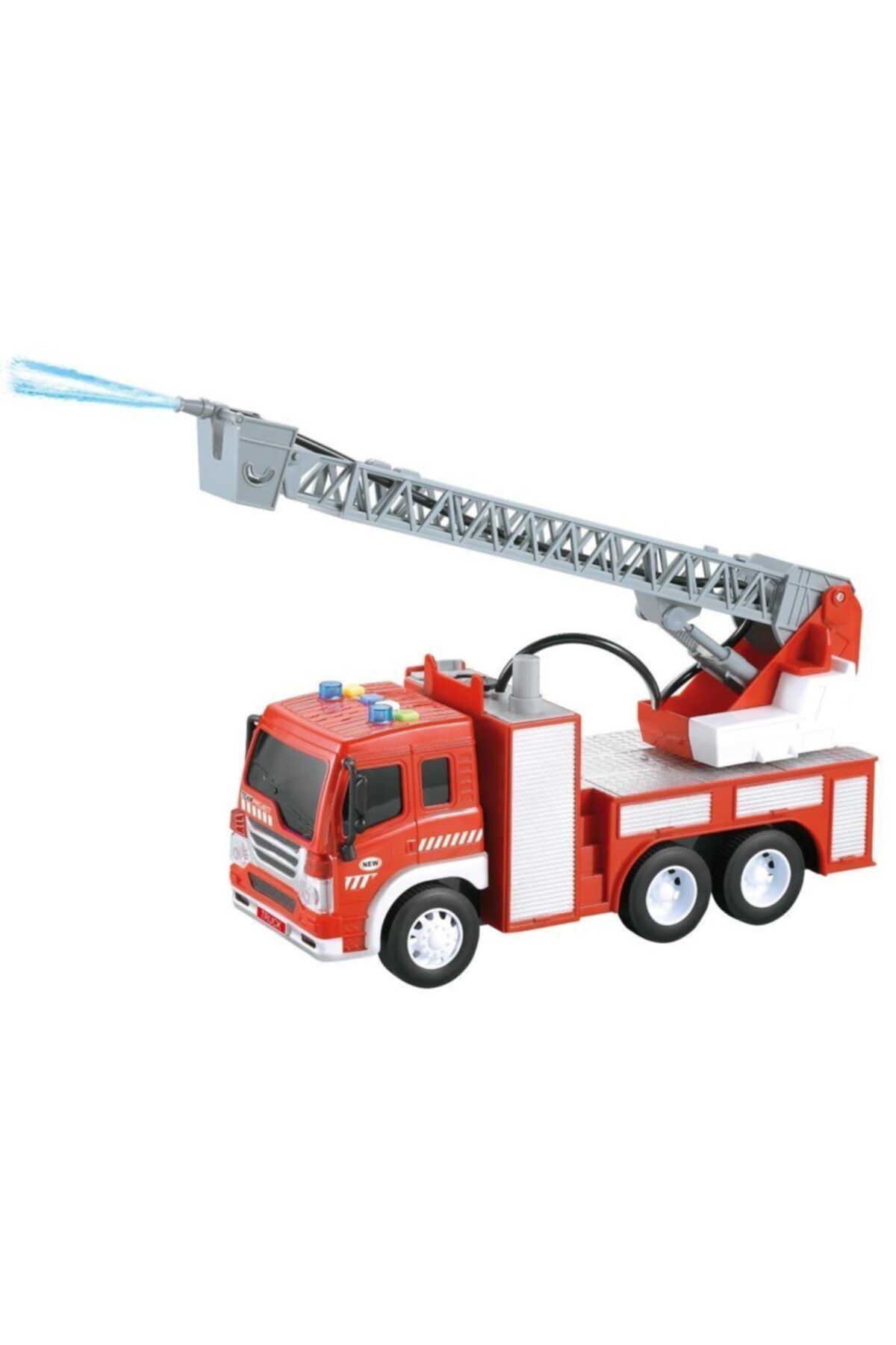 Vardem 1:16 Sürtmeli Sesli Işıklı Merdivenli Itfaiye Aracı Wy351b