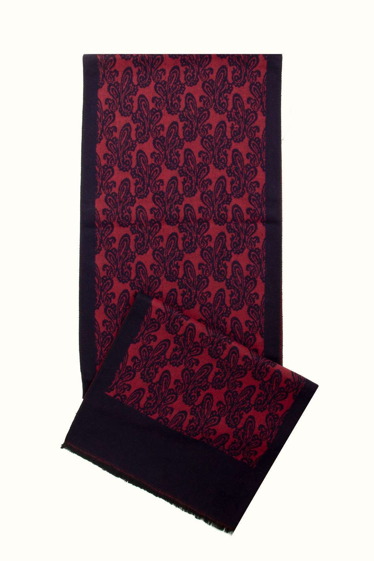 İgs Erkek Kırmızı Standart Kaşkol