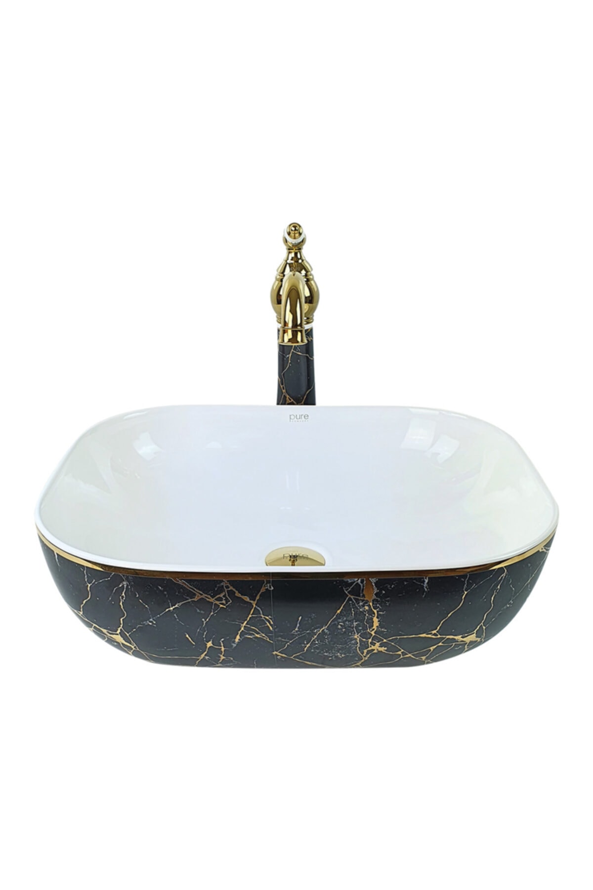 Pure Concept Galaksi Gold Çanak Lavabo