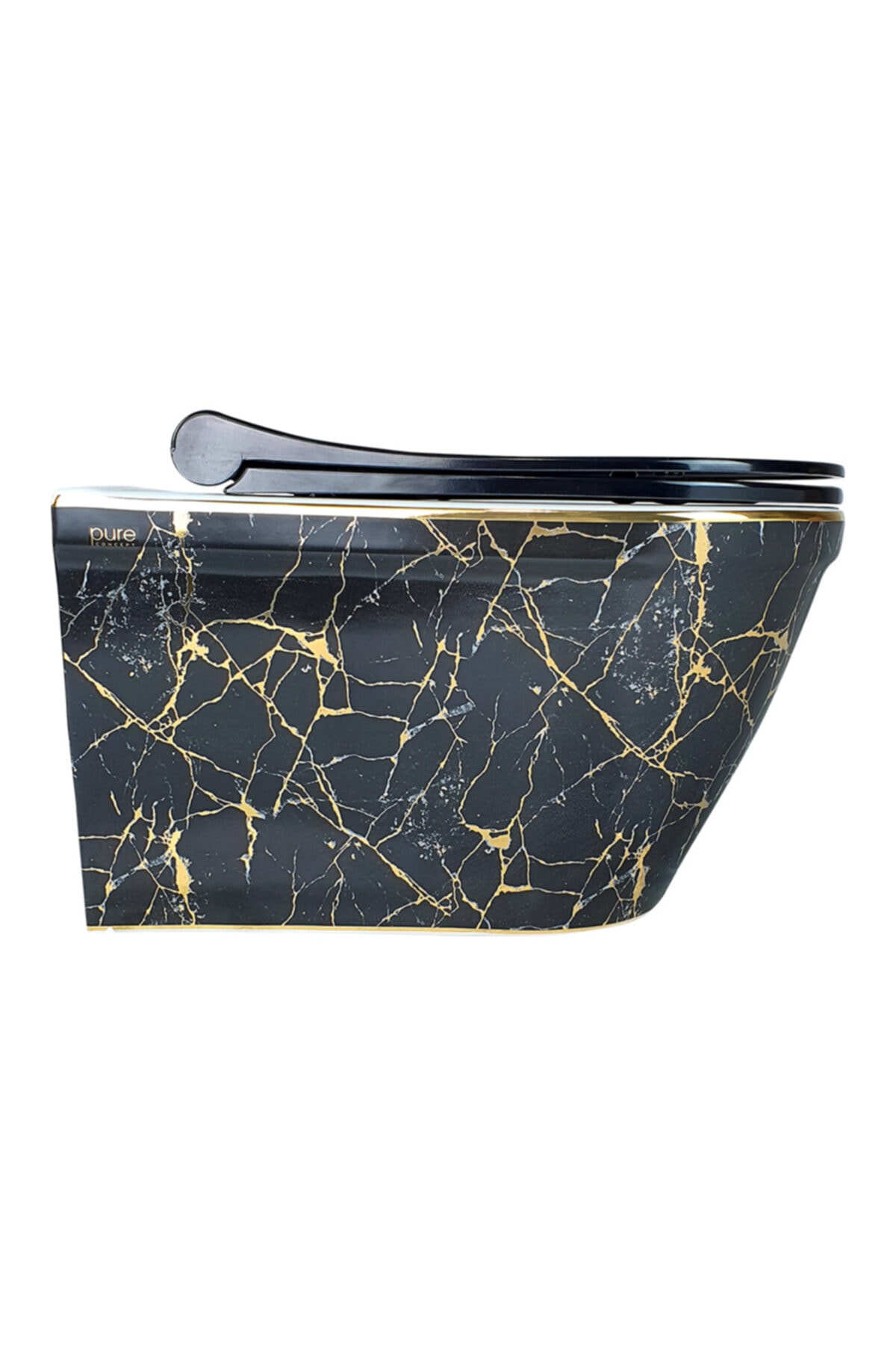 Pure Concept Galaksi Gold Kanalsız Asma Klozet