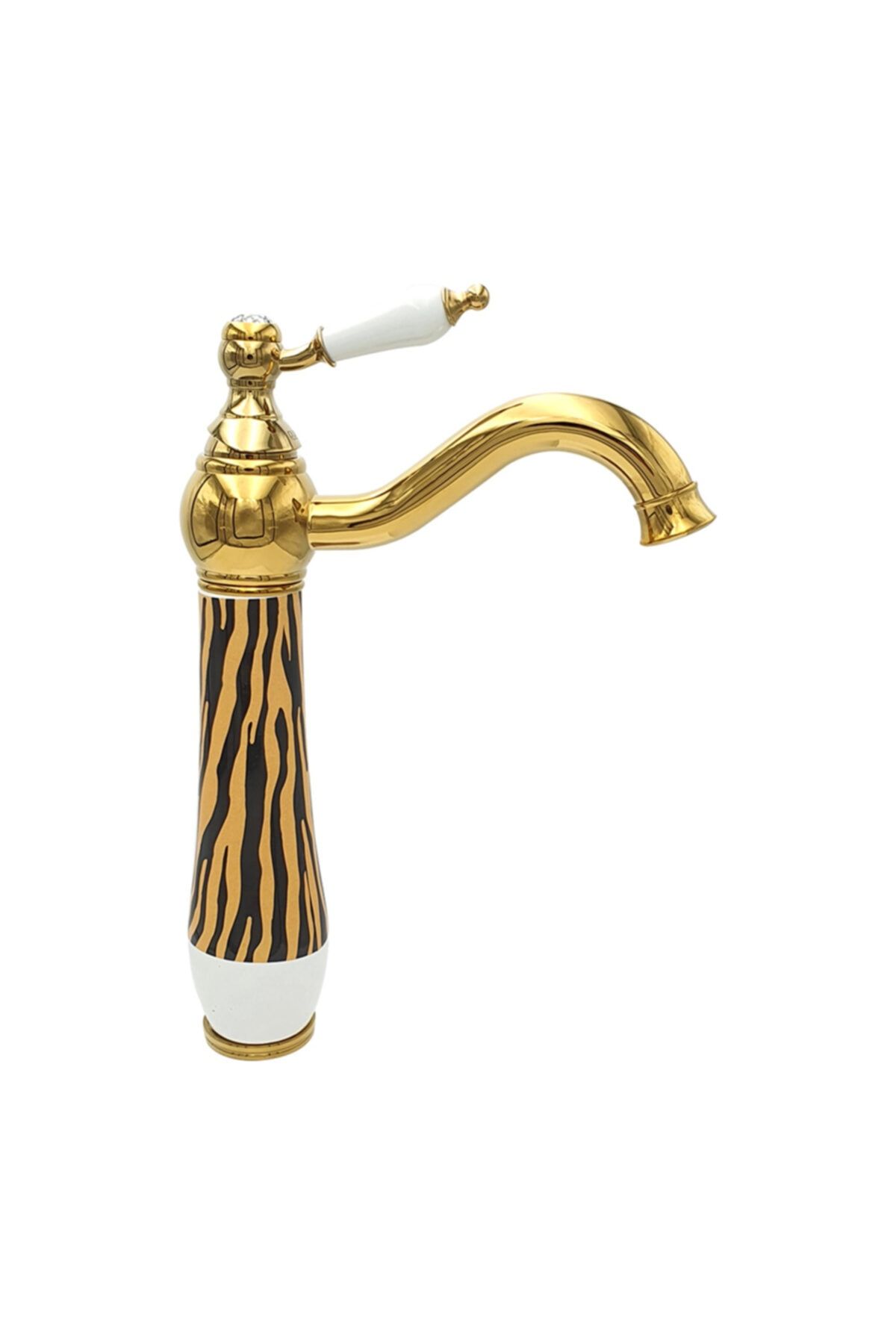 Pure Concept Tiger Gold Zebra Çanak Lavabo Bataryası