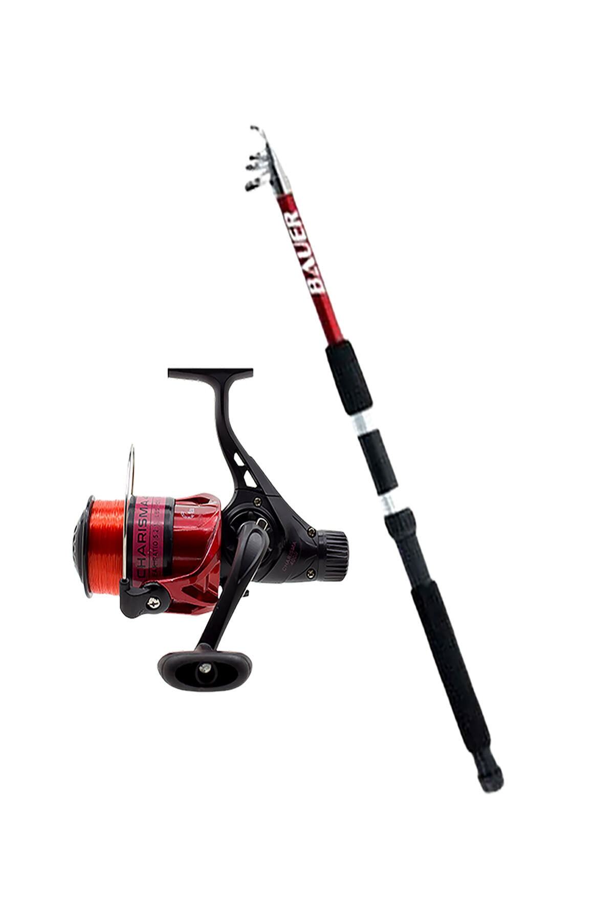 DFT Başlangıç Seti Teni Bauer Pegasus 240 Cm 75-150gr Charisma Red Misinalı (hediyeli)
