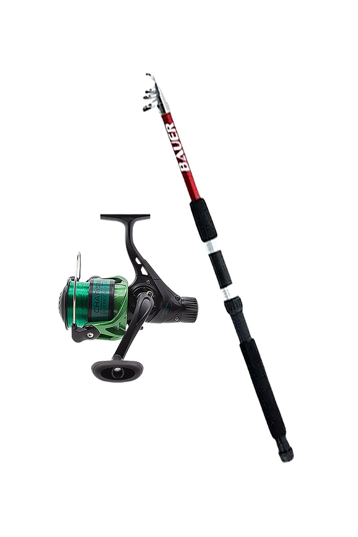 DFT Başlangıç Seti Teni Bauer Pegasus 300 cm 75-150 gr Charisma Green Misinalı