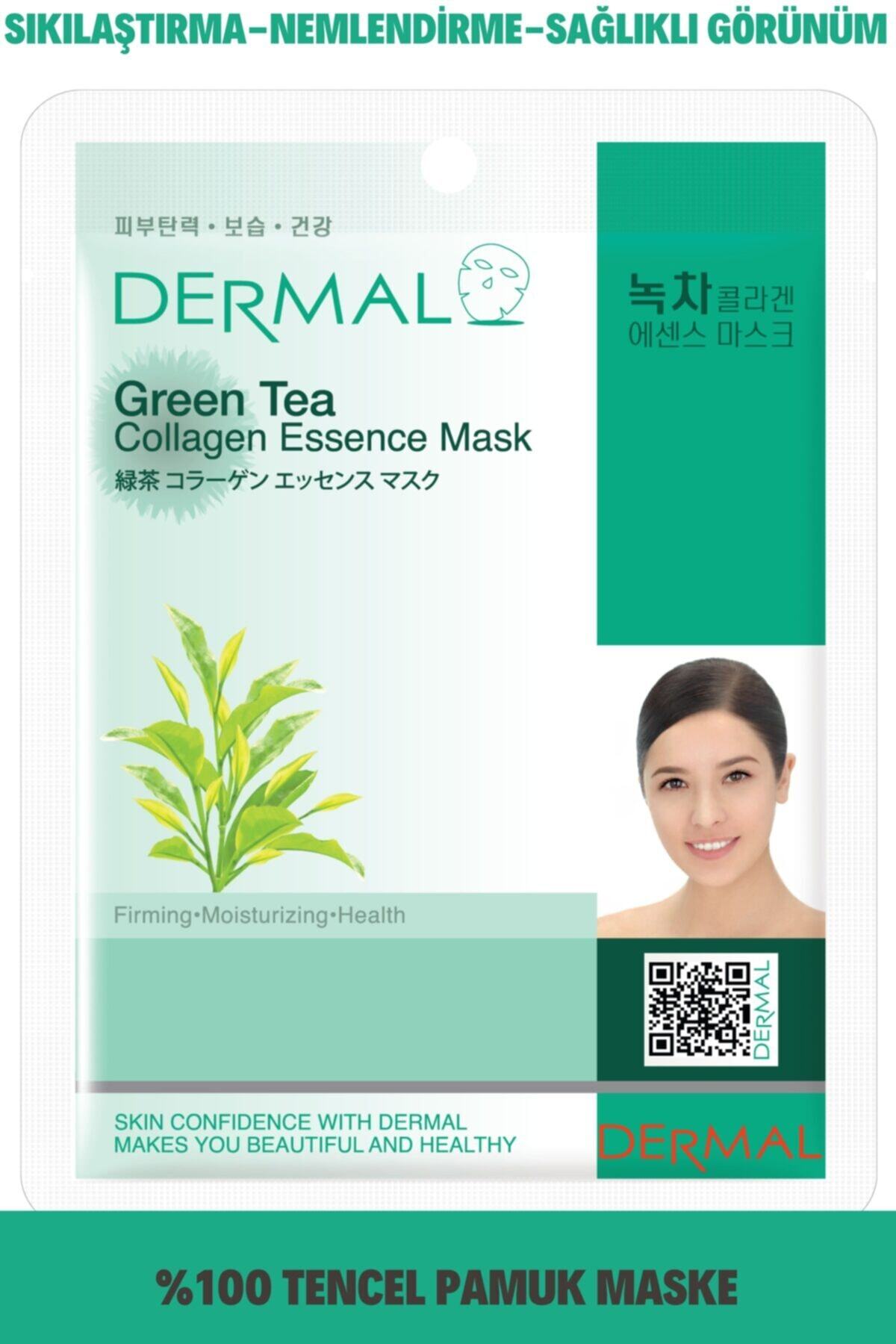 Dermal Yeşıl Çay Özlü Kollajen Maskesı 23 Gr