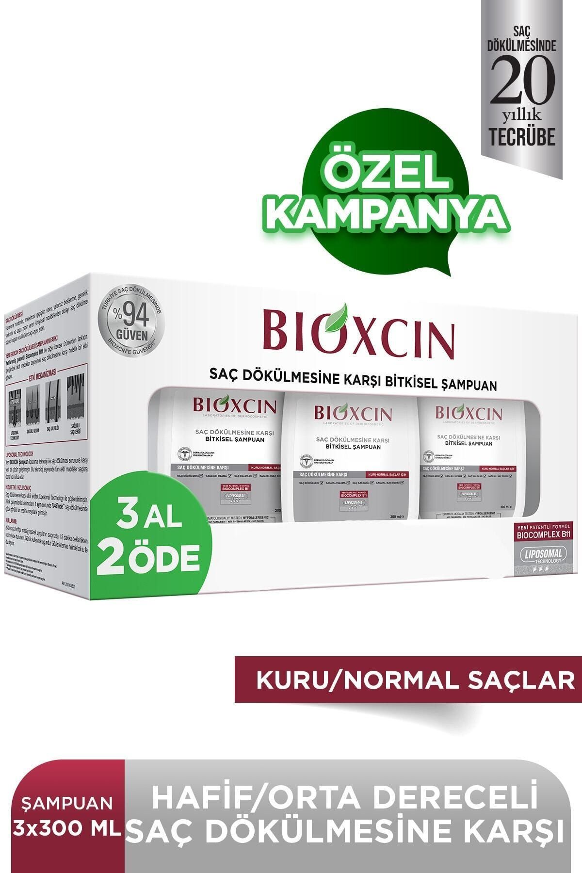Bioxcin Genesis Kuru Ve Normal Saçlar Için Şampuan 3 Al 2 Öde