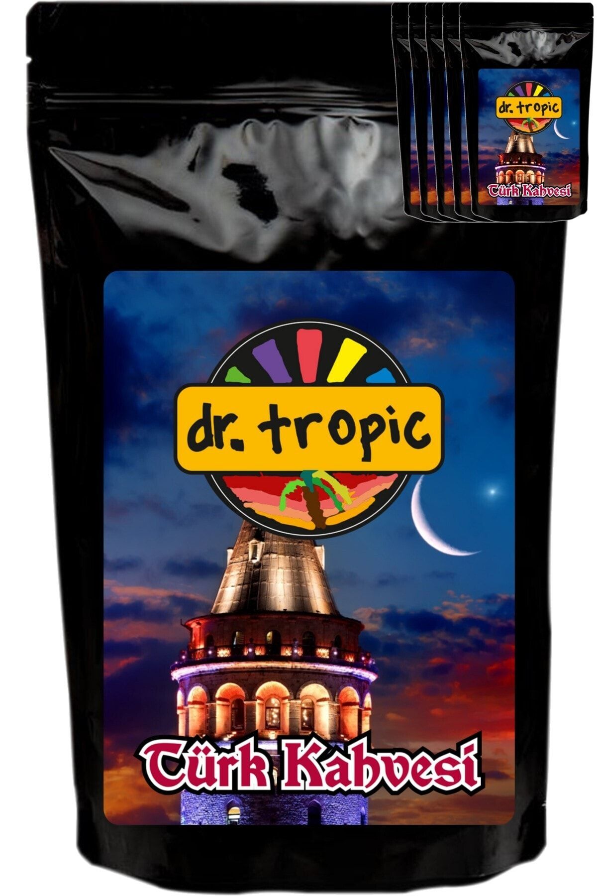 dr. tropic Dr Tropic Türk Kahvesi 1 Kg (5x200 Gr)