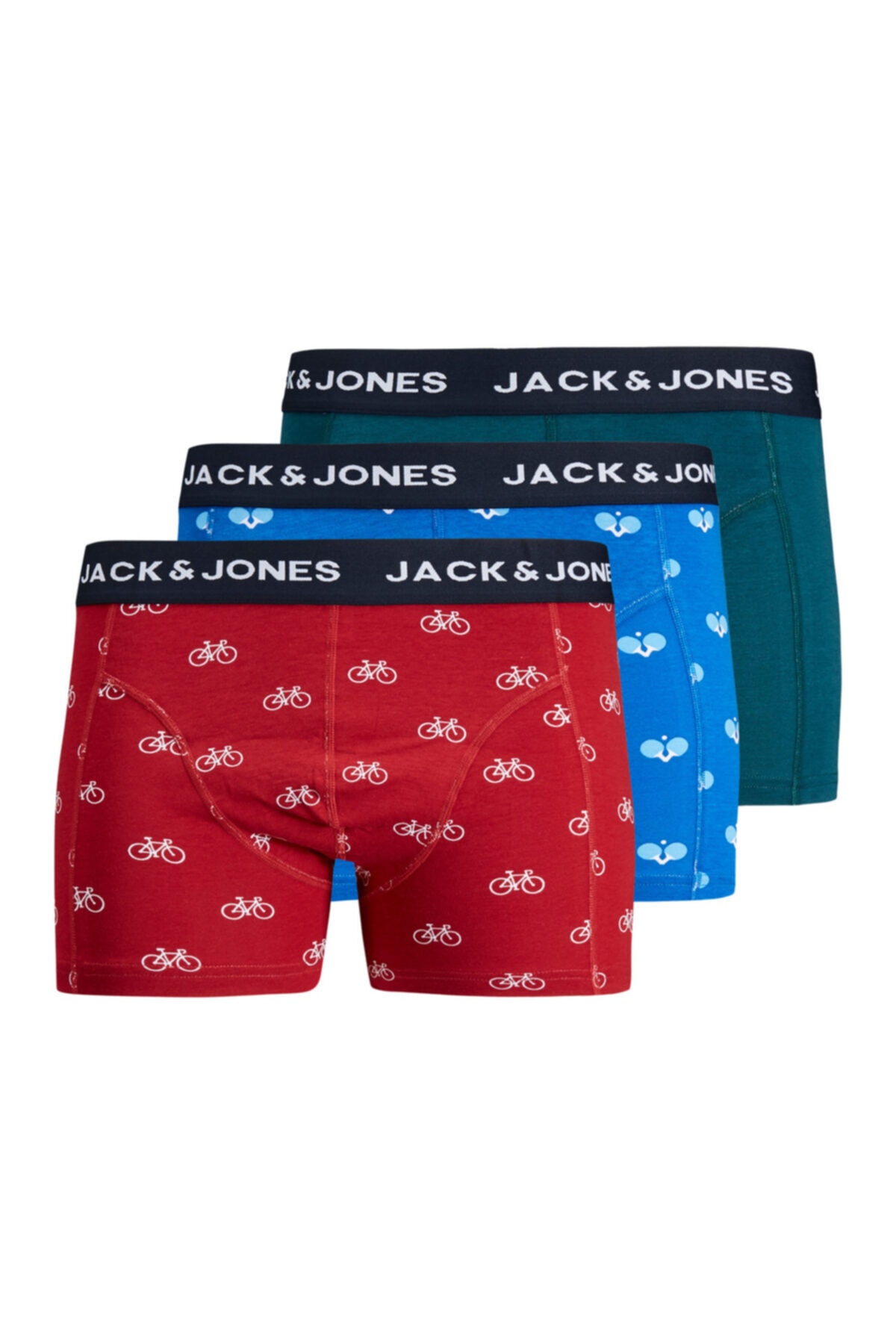 Jack & Jones Jack Jones Sporty 3 Lü Paket Erkek Boxer