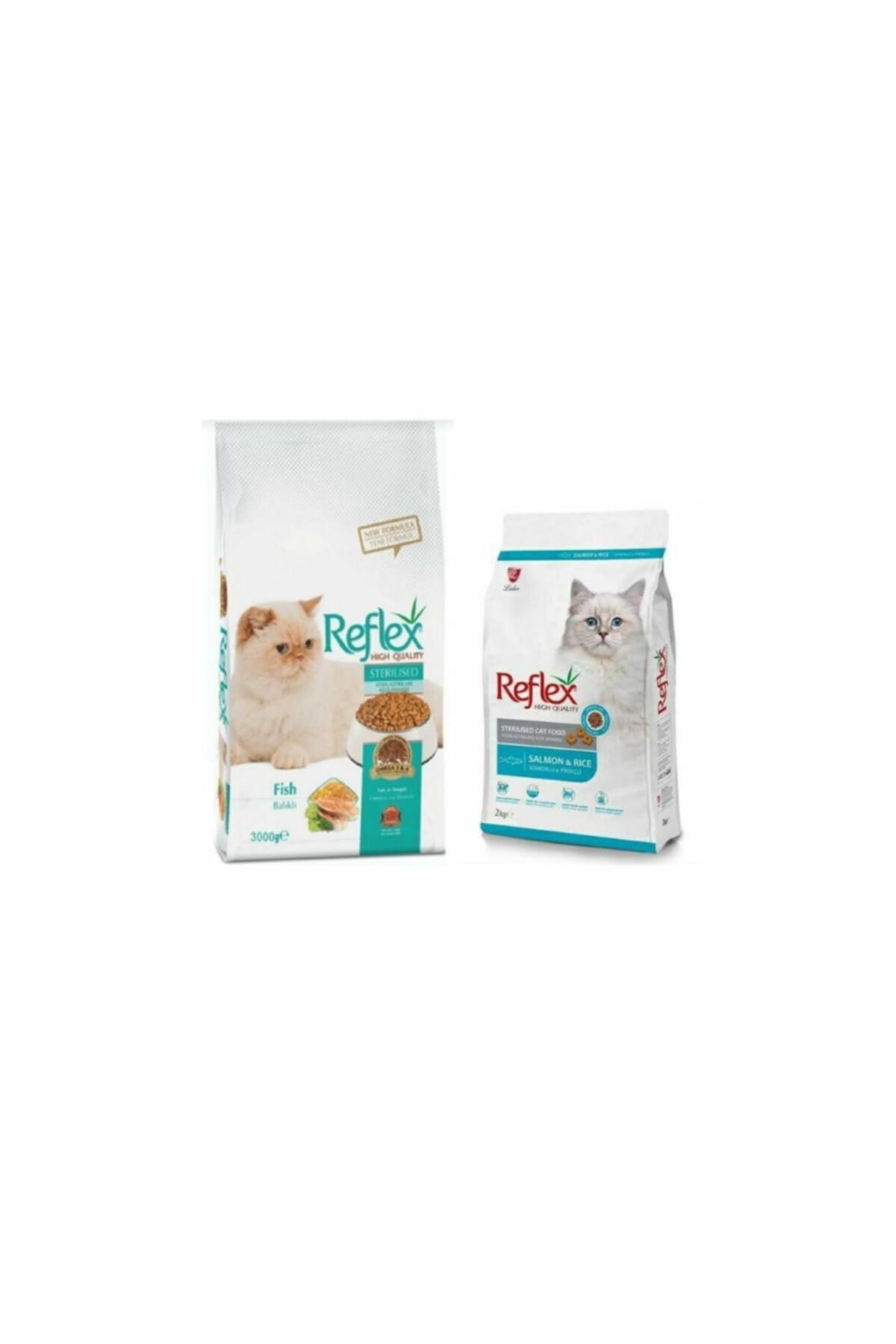 Reflex Kısırlaştırılmış Yetişkin Kedi Maması 3 Kg + Kısırlaştırılmış Yetişkin Kedi Maması 2 Kg