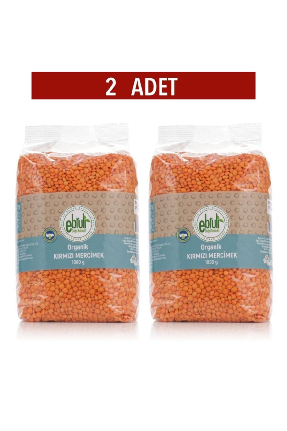 EBRULİ DOĞAL BAKKAL Organik Kırmızı Mercimek 1kg