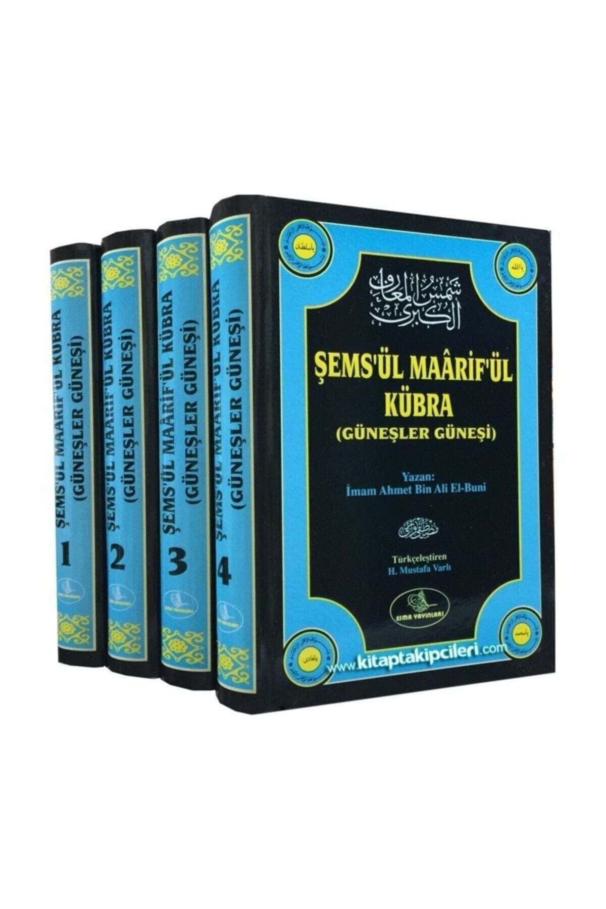 Esma Yayınları Şemsül Maarifül Kübra, Güneşler Güneşi, Imam Ahmet Bin Ali El Buni, Arapça Türkçe, 4 Cilt Takım