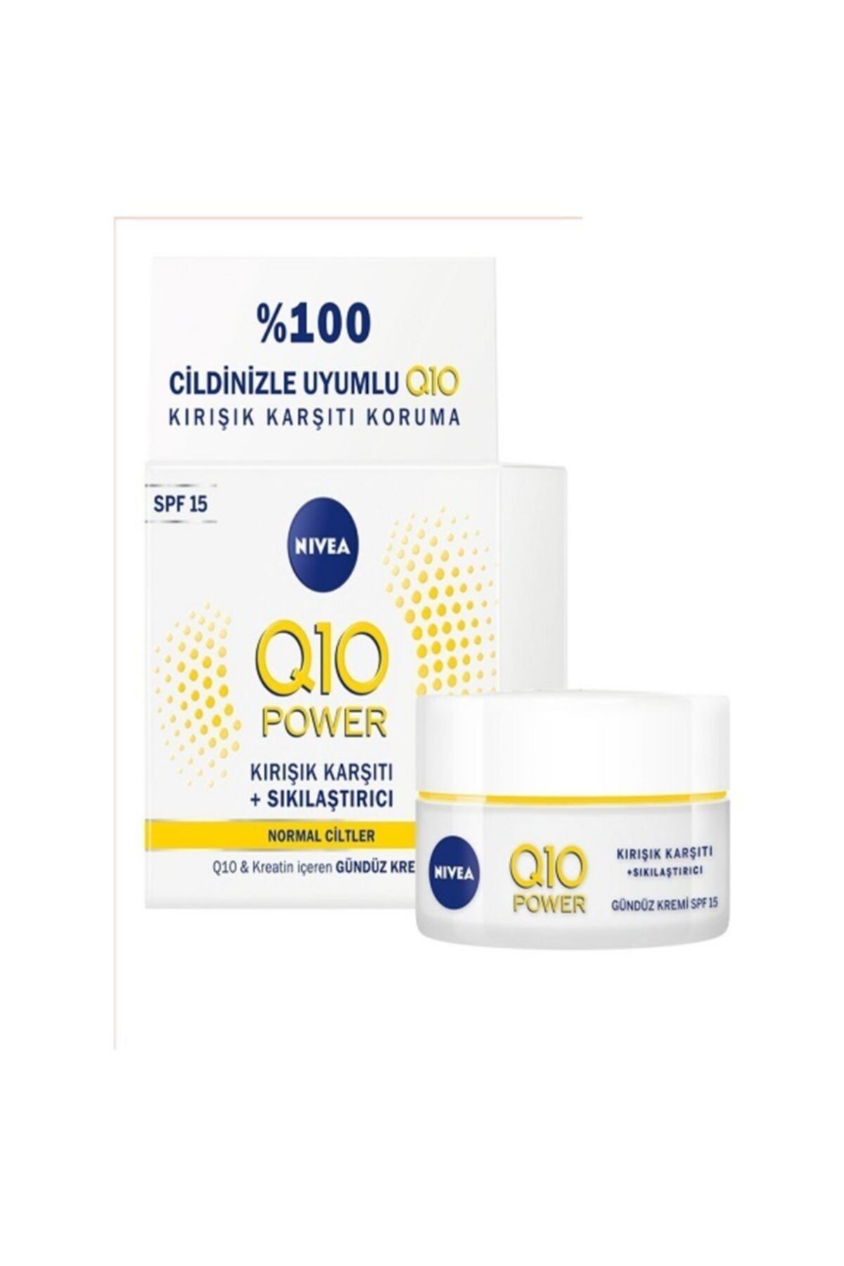 Nivea Nıvea Q10 Power Spf 15 Kırışıklık Karşıtı Gündüz Kremi 50ml