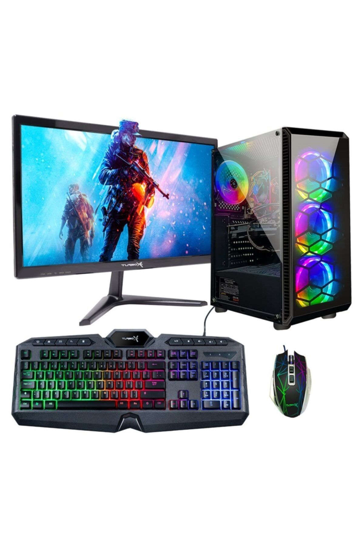 TURBOX Tx260 i7 860 8GB Ram 256GB SSD 4GB GT740 21.5\