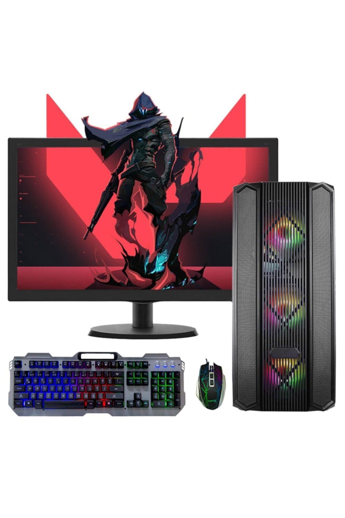 TURBOX Tx727 i5 4440 8GB Ram 128GB SSD 1TB HDD 4GB RX550 21.5\
