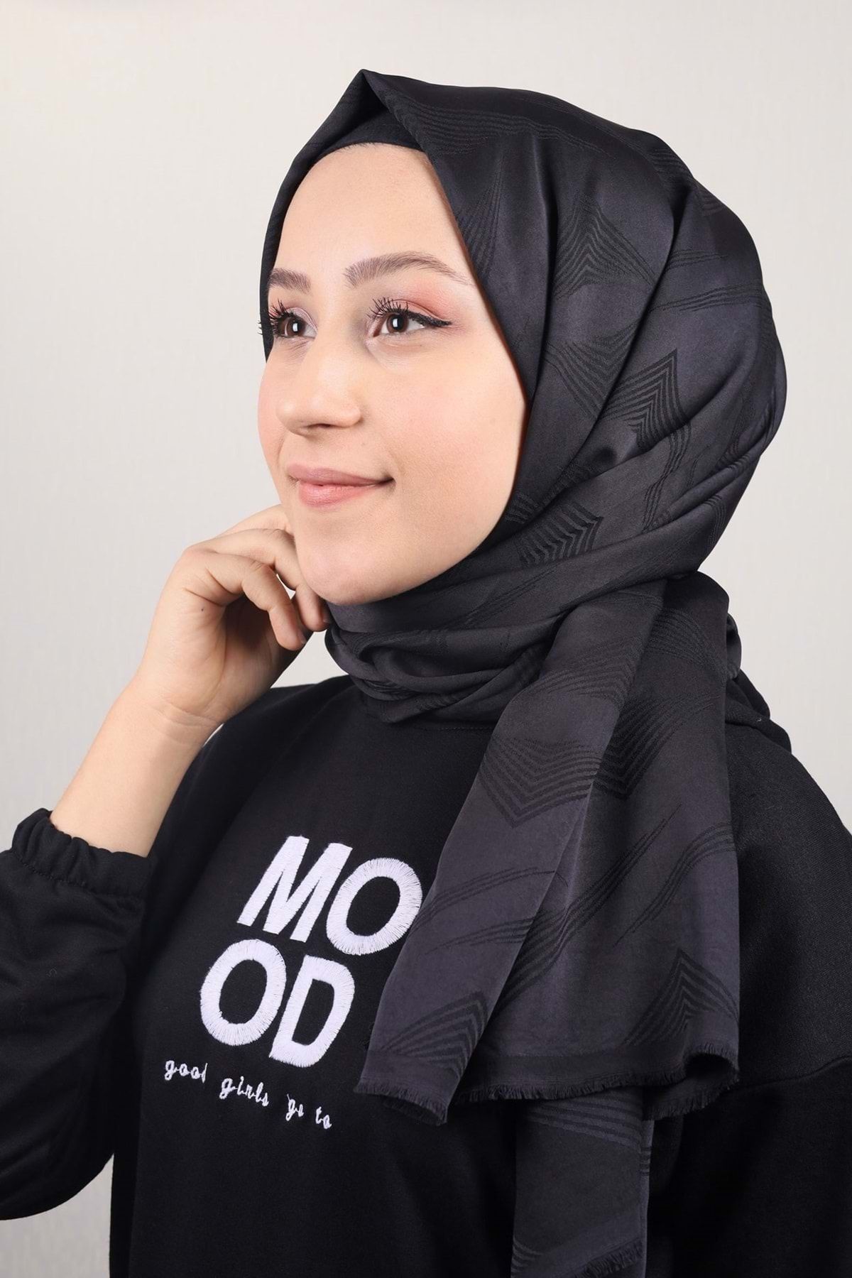 Modakaşmir Moda Kaşmir Ipeksi Jakarlı Şal - Desen-13 - Renk-21
