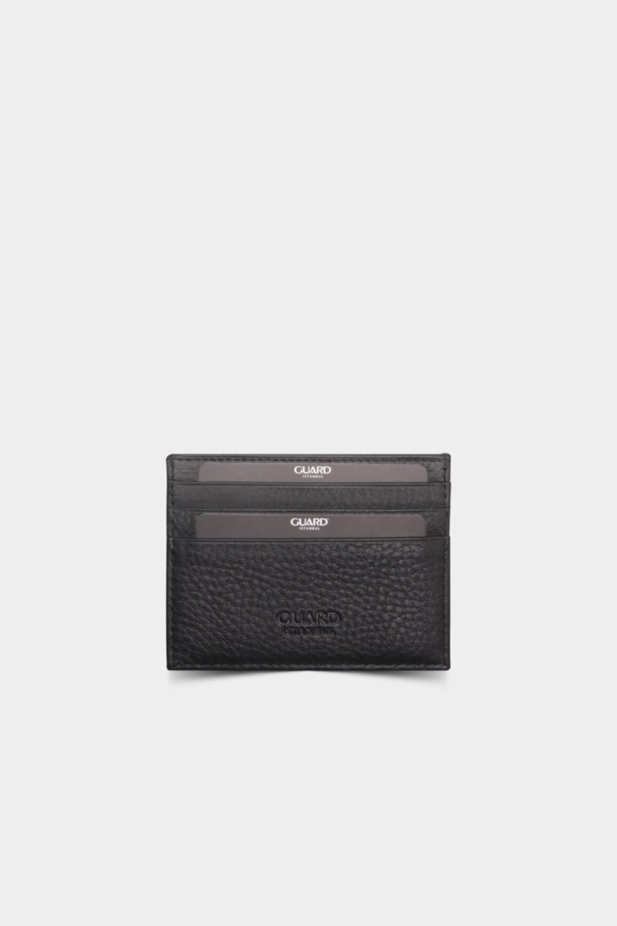 GUARD Siyah Smart Mat Deri Kartlık