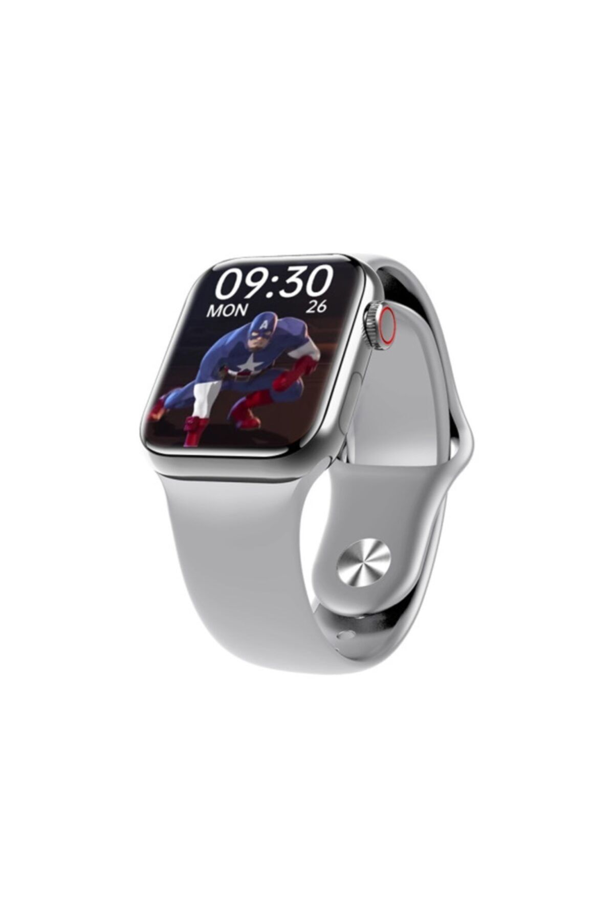 BySarsa M16 Plus Smart Watch 1.75inç Full Hd Ips Ekran 2021 Akıllı Saat Silver