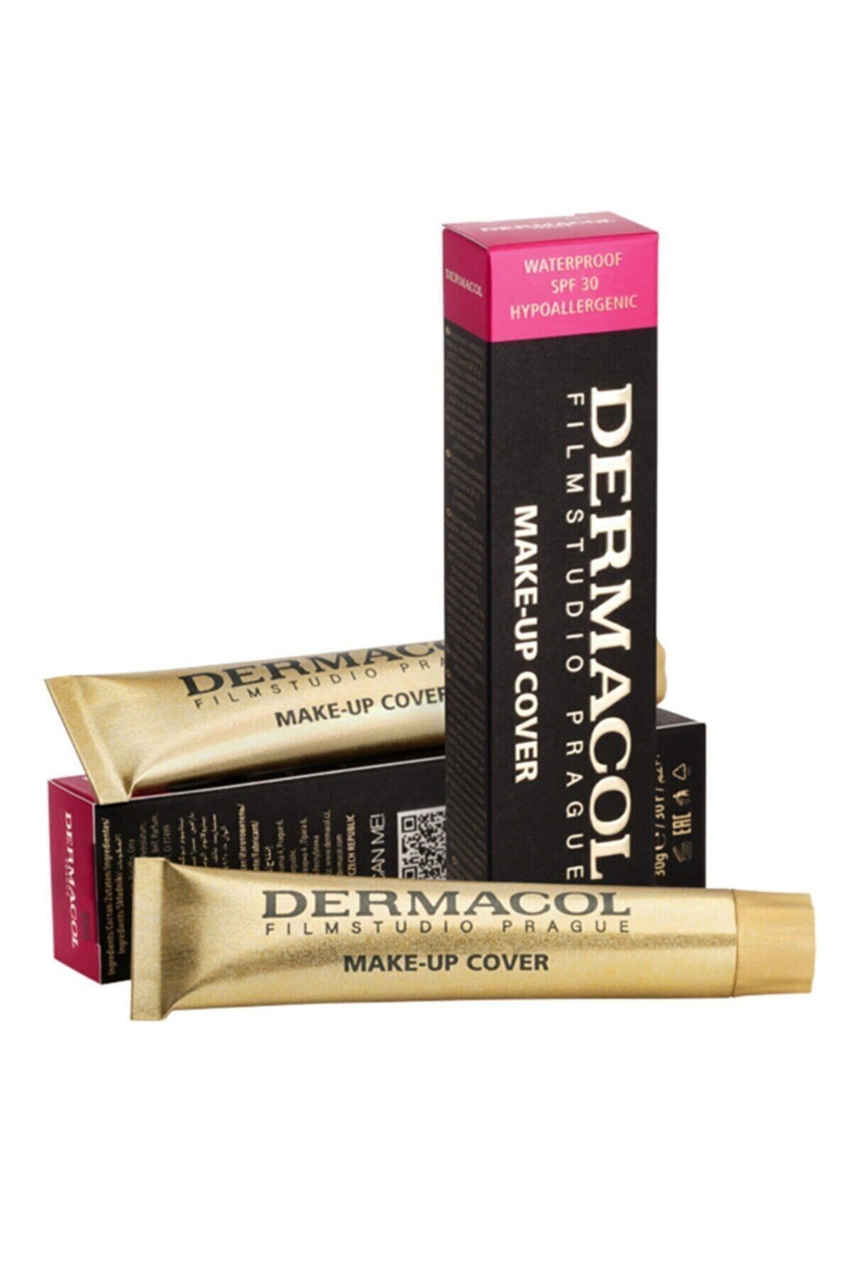 Mardinal Dermacol Porselen Kapatıcı Fondöten 30 Ml, Dövme, Iz Leke Kapatıcı + Sünger 210