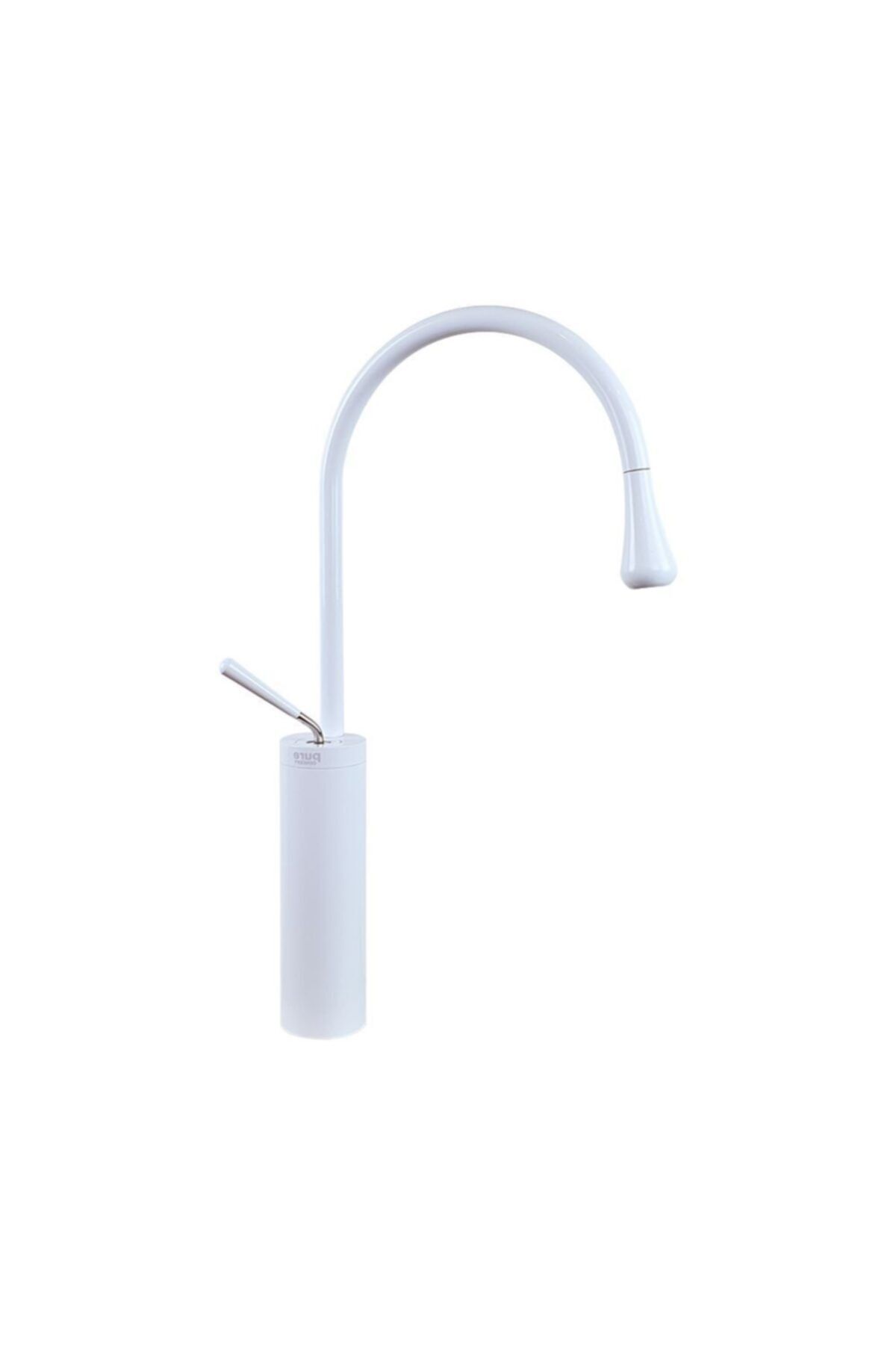 Pure Concept Minimal Beyaz Çanak Lavabo Bataryası