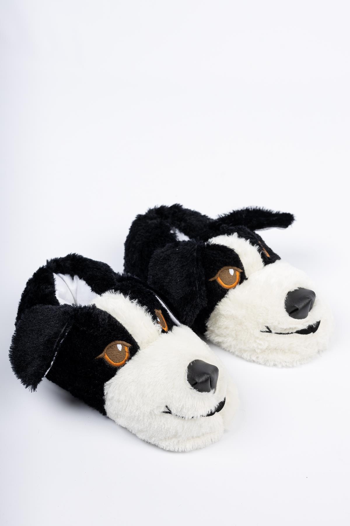 Moda Frato Esr-01 Köpekli Peluş Panduf Ev Ayakkabısı