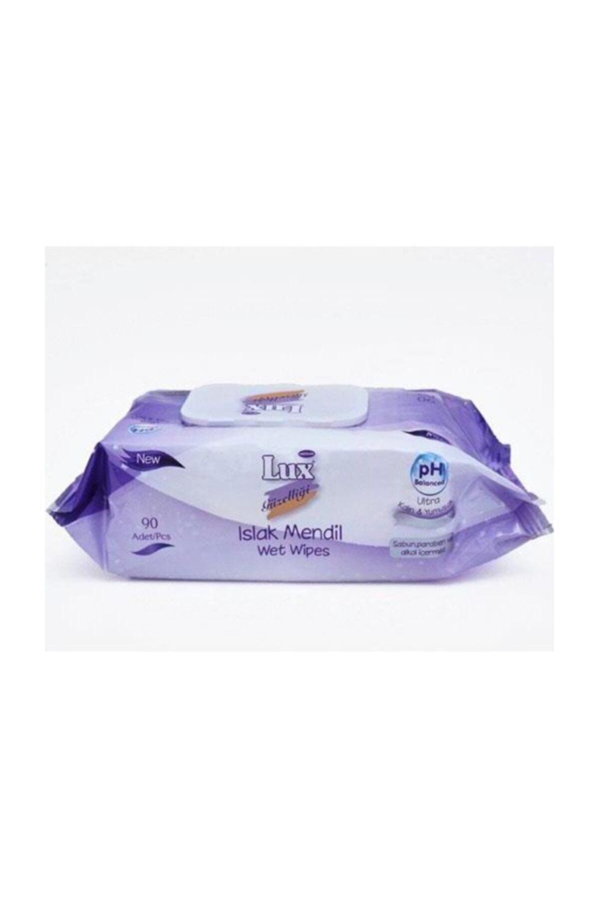 Lux Pamuk Lux Islak Mendil 90lı