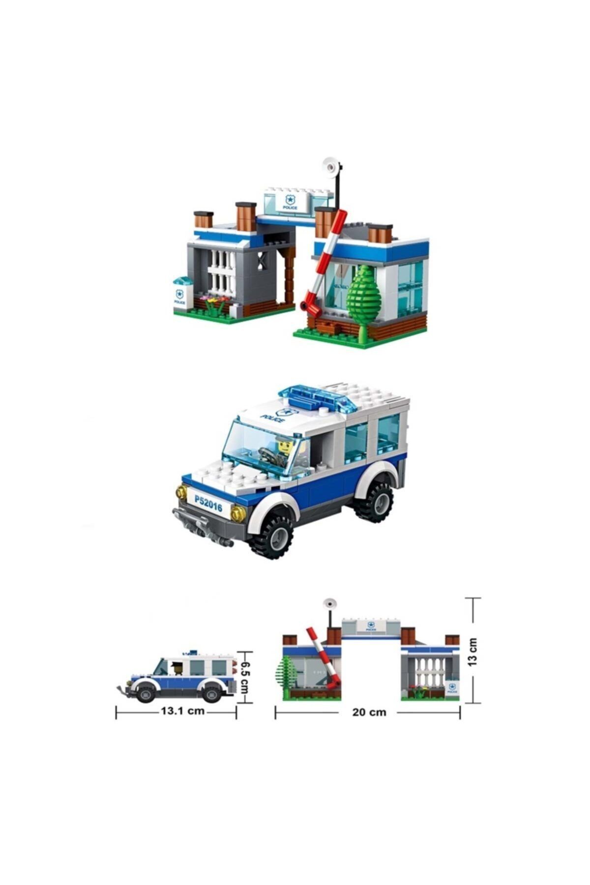 Burnis Toy Wange Orman Polisi 411 Parça