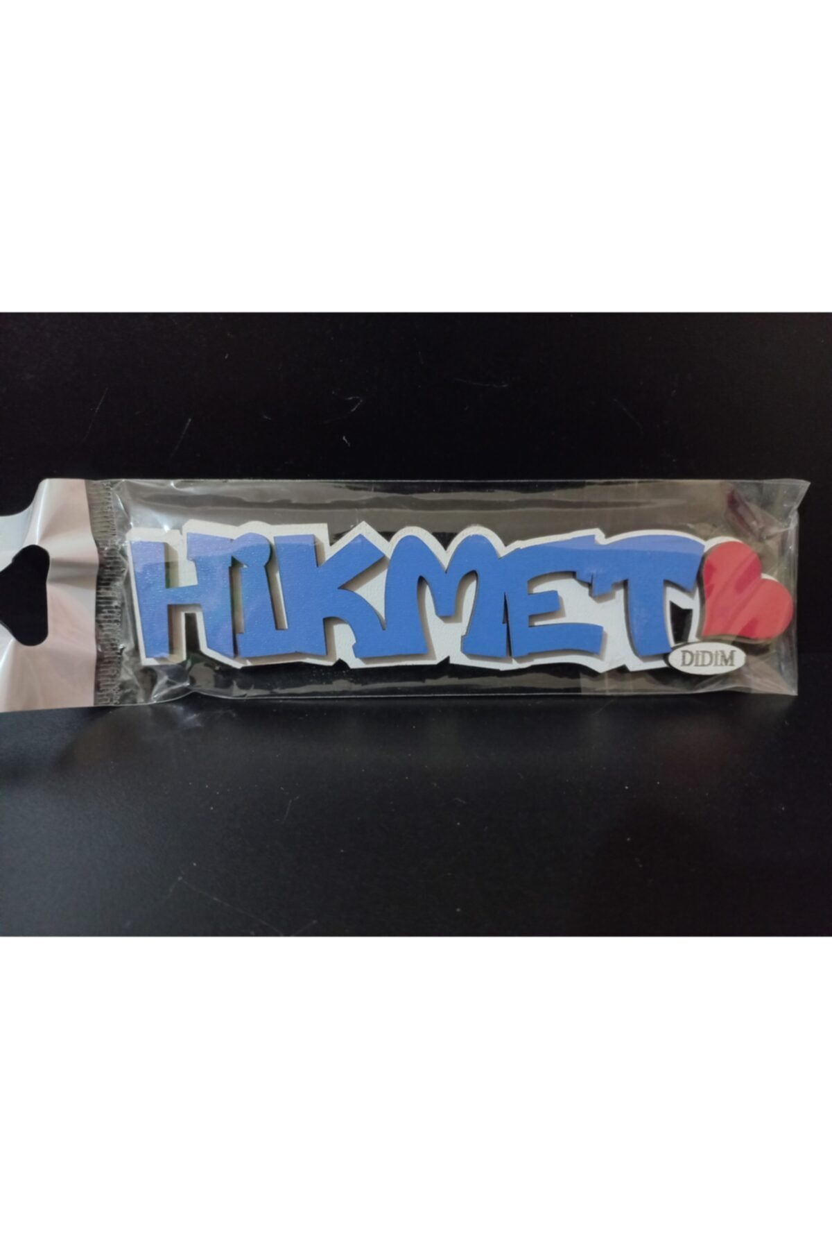 Burhan Design Hikmet Yazılı Isim Magnet