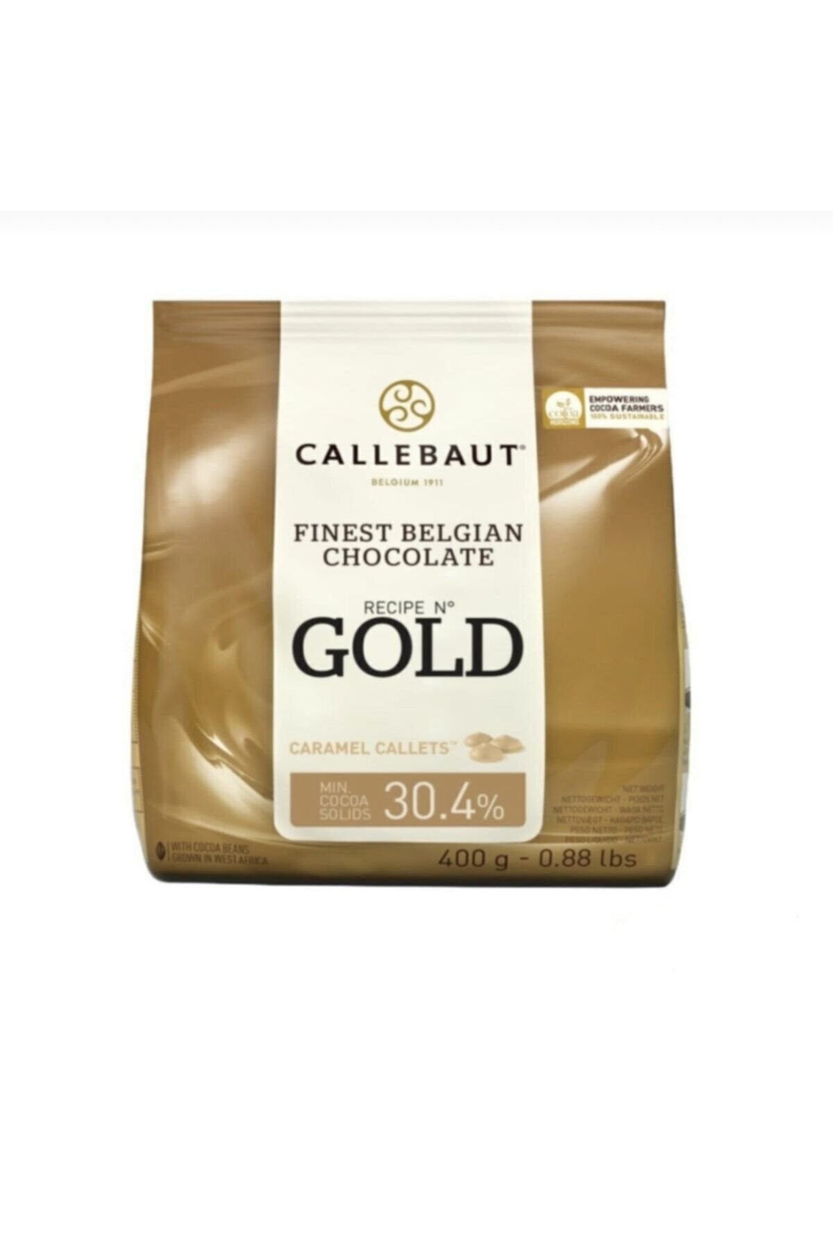Callebaut Gold Karamel Çikolata 400 Gr
