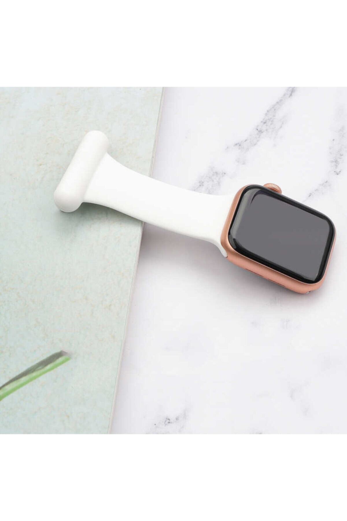gittimall Apple Watch 2/3/4/5/se 38-40mm Uyumlu Çanta Vs Takılabilen Sade Bileklik Kordon (krd-44)