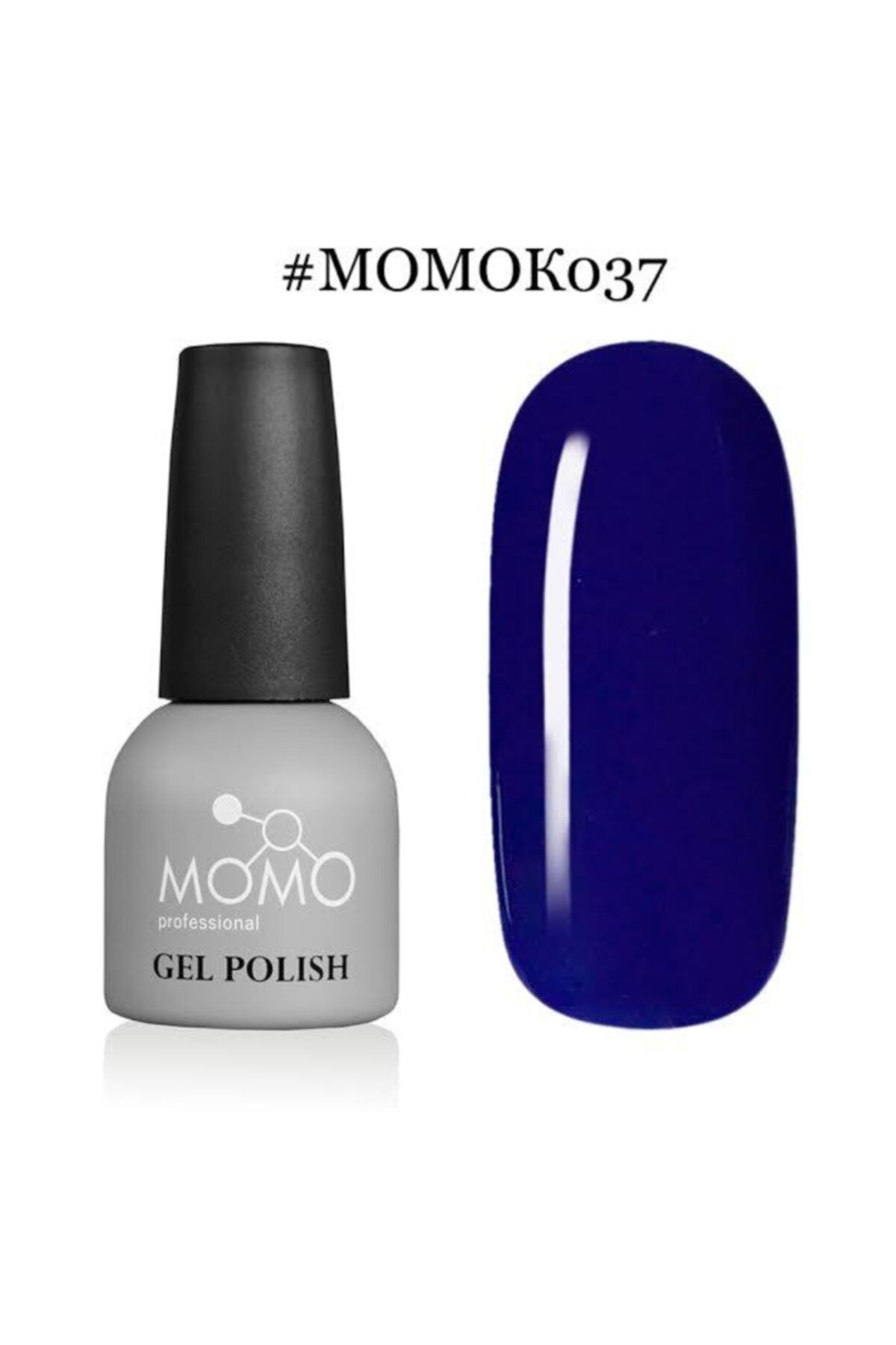 MOMO professional Kalıcı Oje K037 Saks Mavi, 14ml