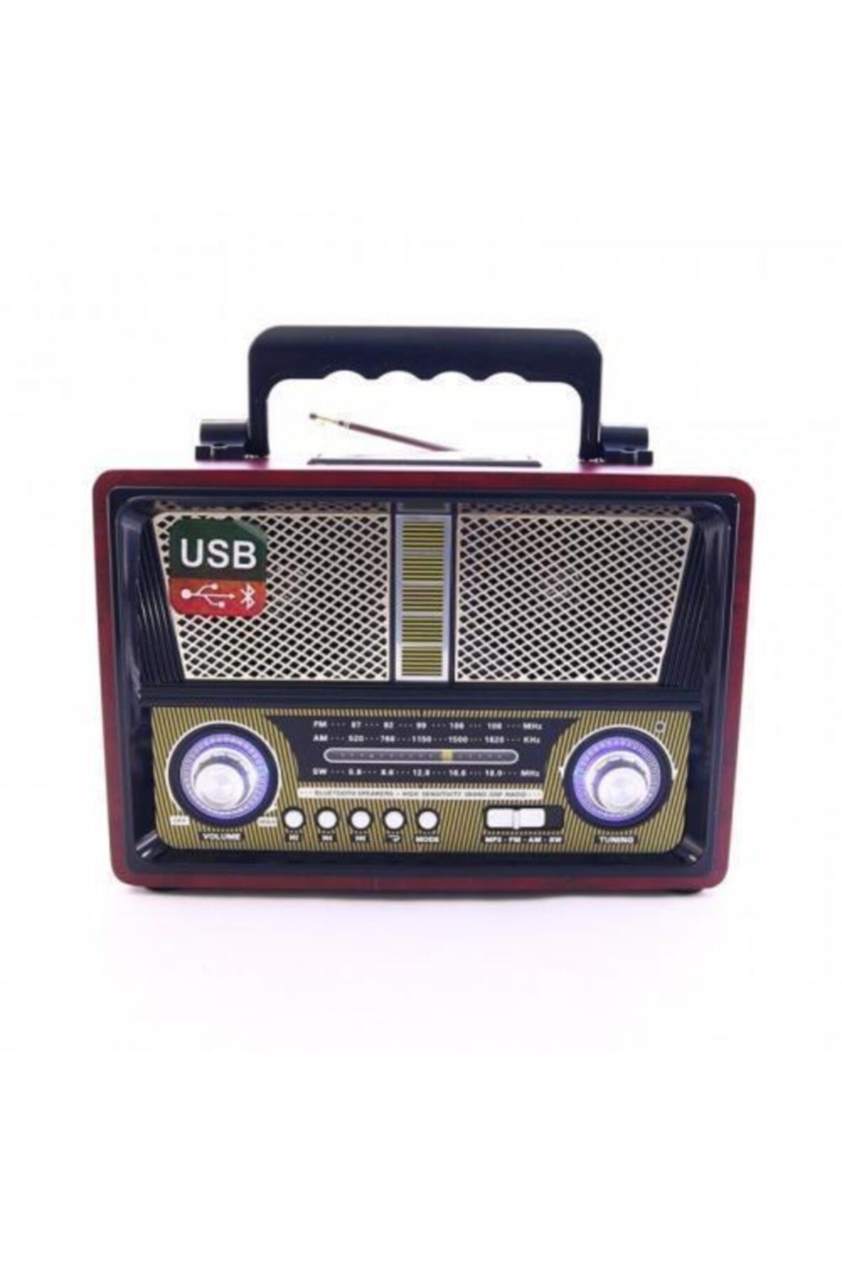 Özder İletişim Kemai Md1800bt Retro Nostalji Radyo Bluetooth Fm Usb Sd