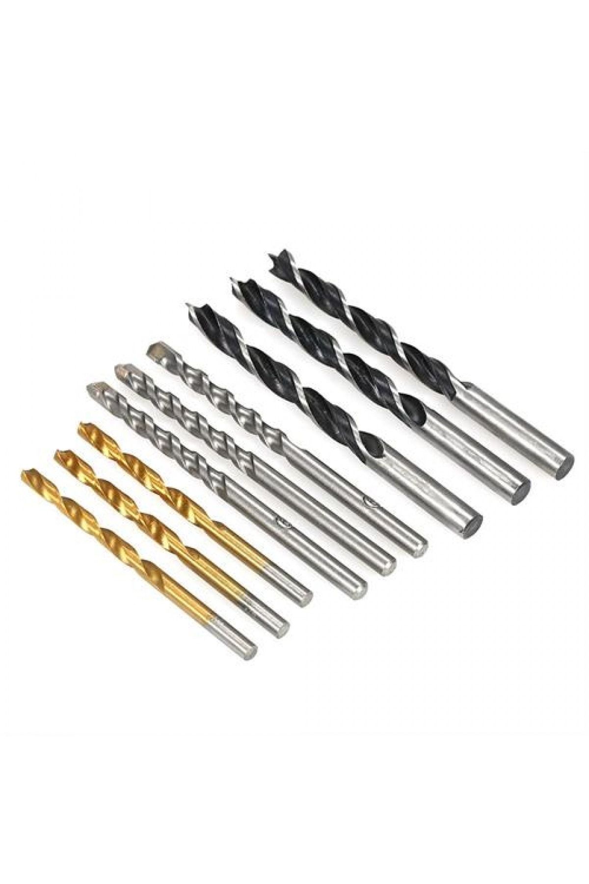 MasterCare Çelik Duvar Ahşap Matkap Ucu 9 Lu Set 6'lı Indirimli Paket