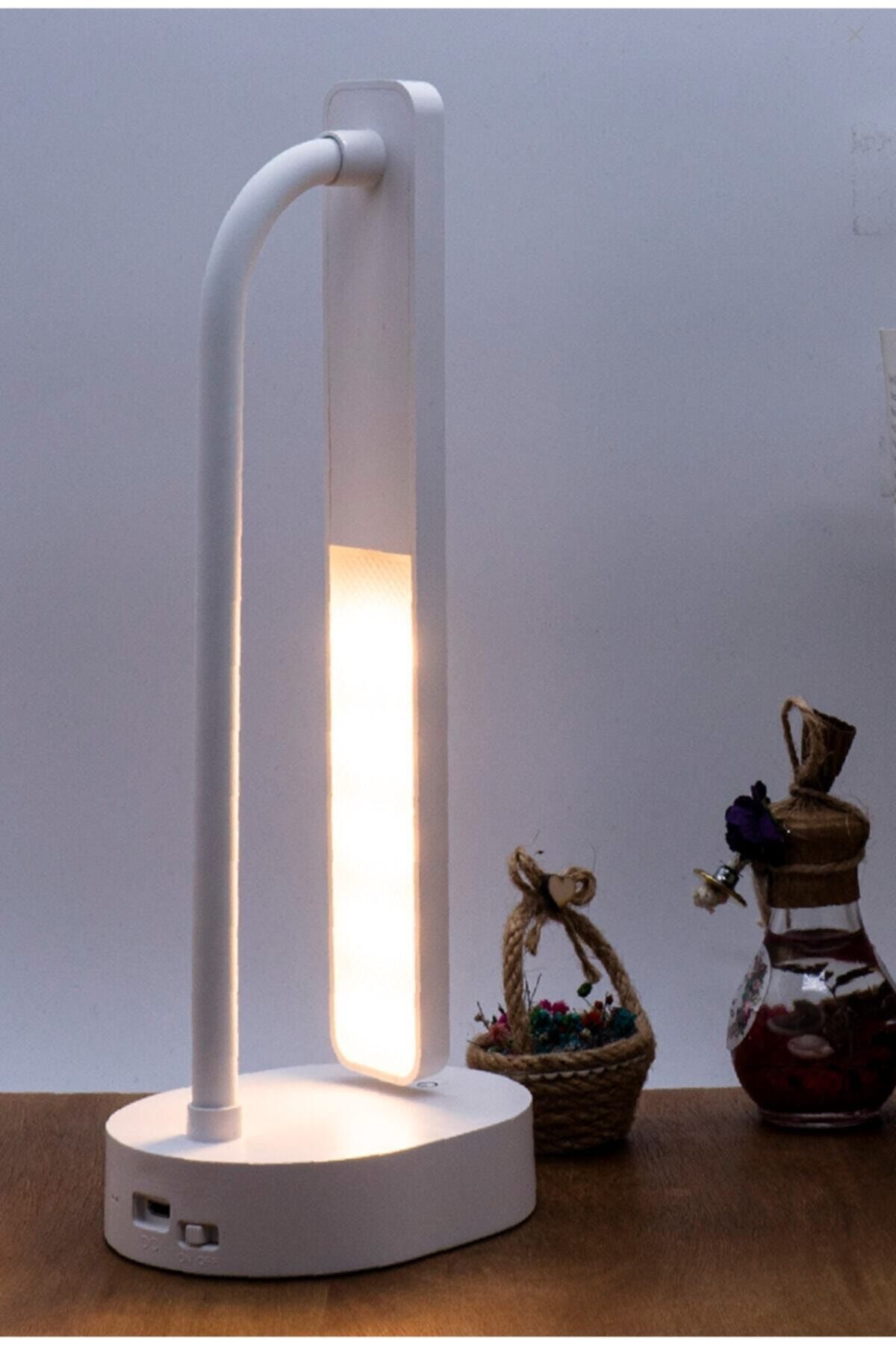 ADS SAYWİN Ld-3080 Şarjlı Dokunmatik 30 Led Masa Lambası Çalışma Okuma Işığı 3 Kademeli