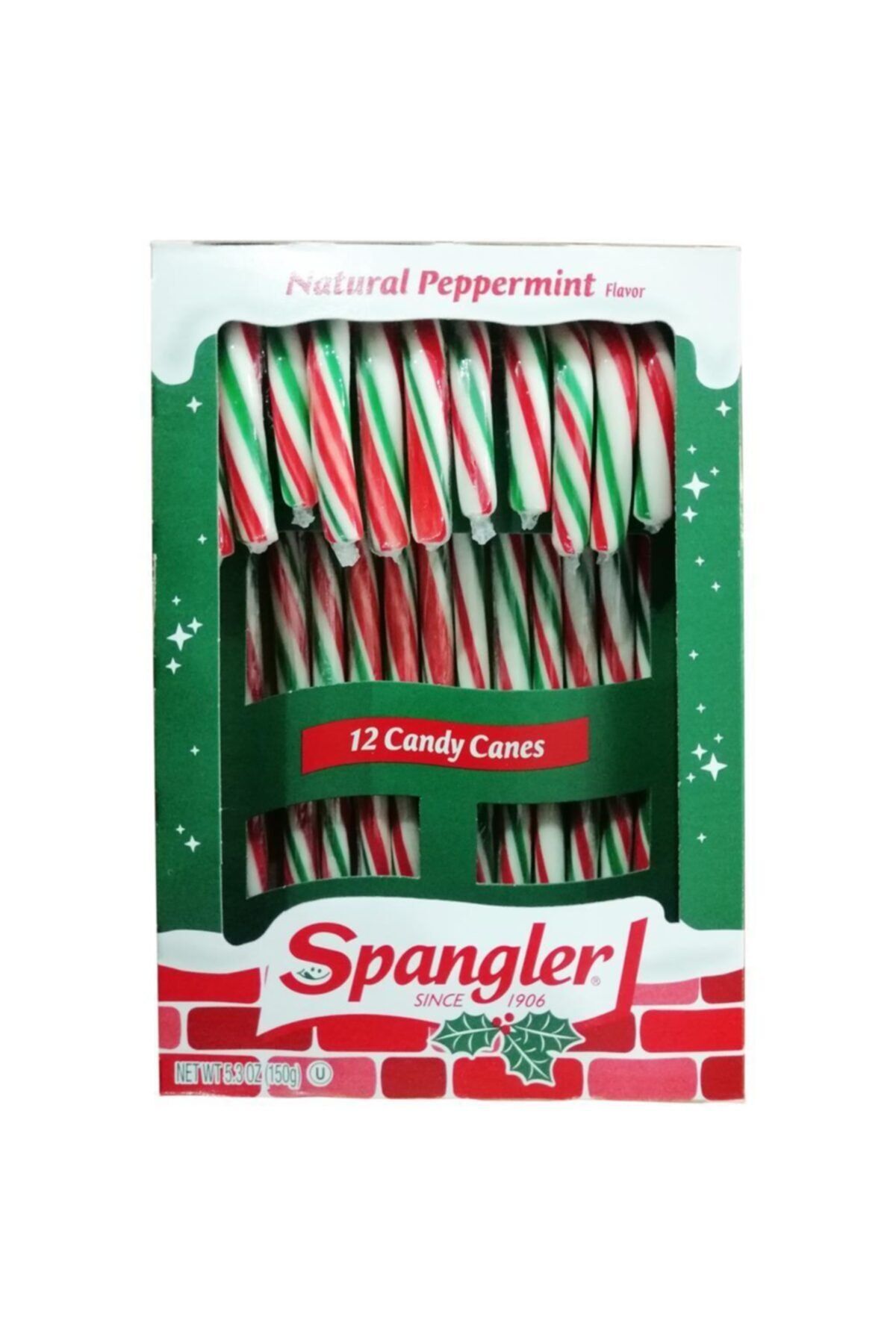 Spangler Peppermint Nane Aromalı Baston Şeker 150gr