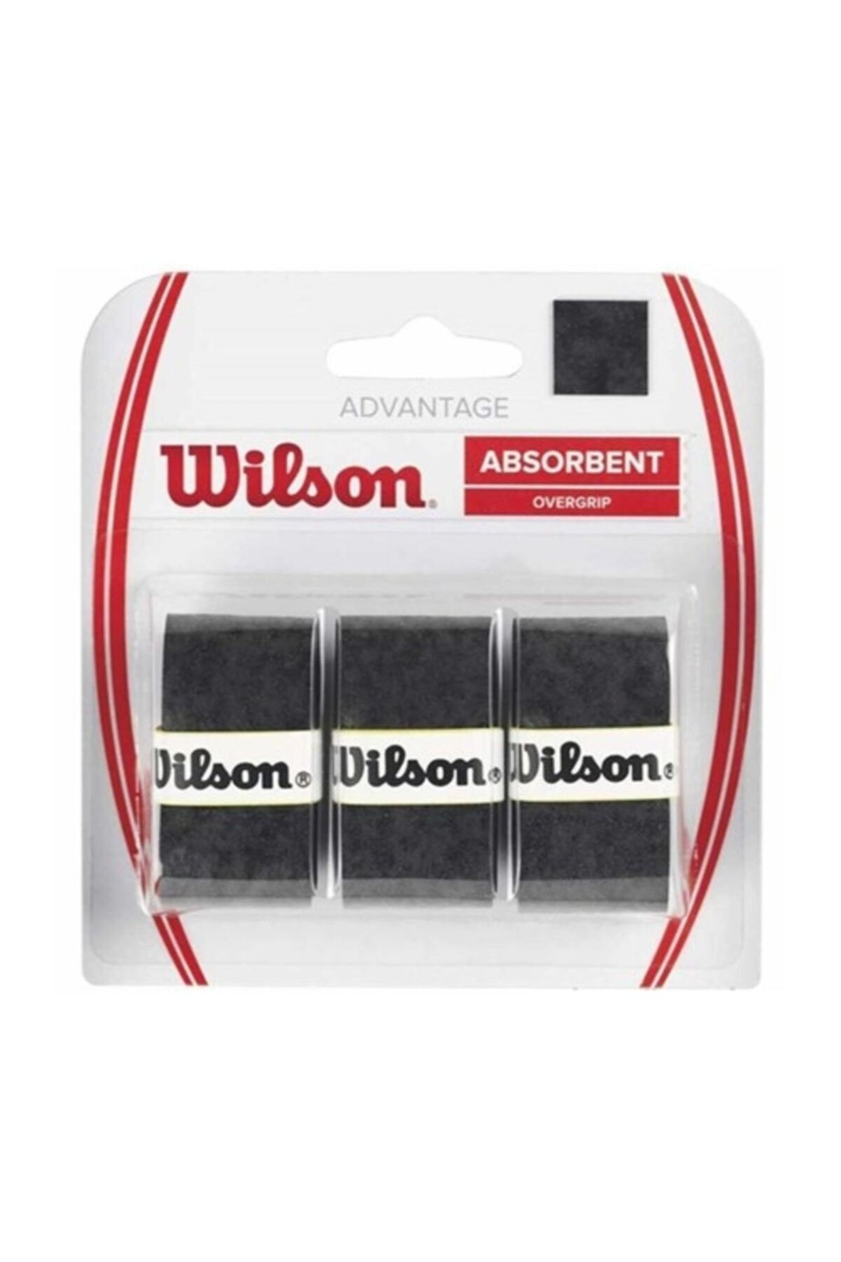 Wilson Advantage Overgrıp Sıyah 3 Lu Paket