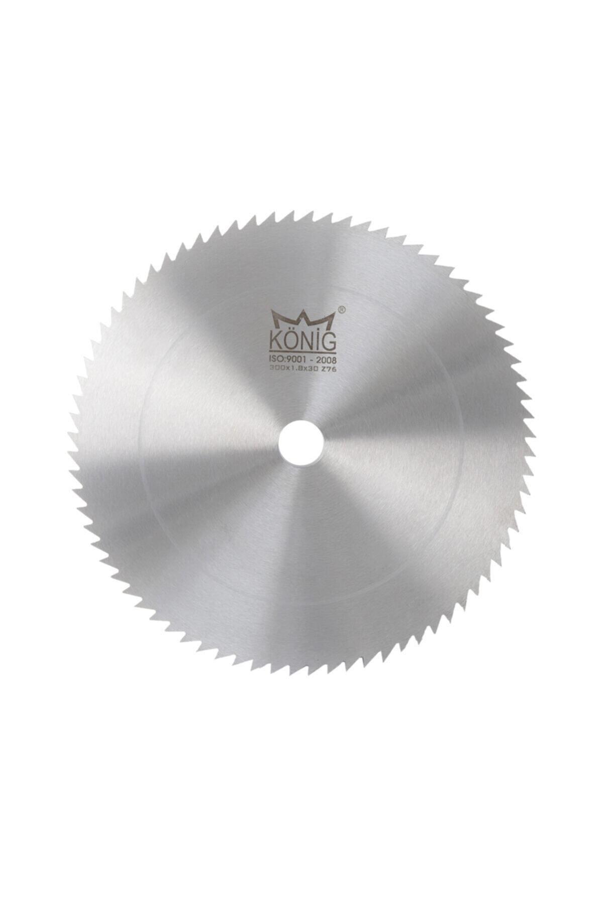 König 250x1,6x30 Z 76 Diş Ahşap Kesiminde Kullanılan Dairesel Testere (ELMASSIZ)