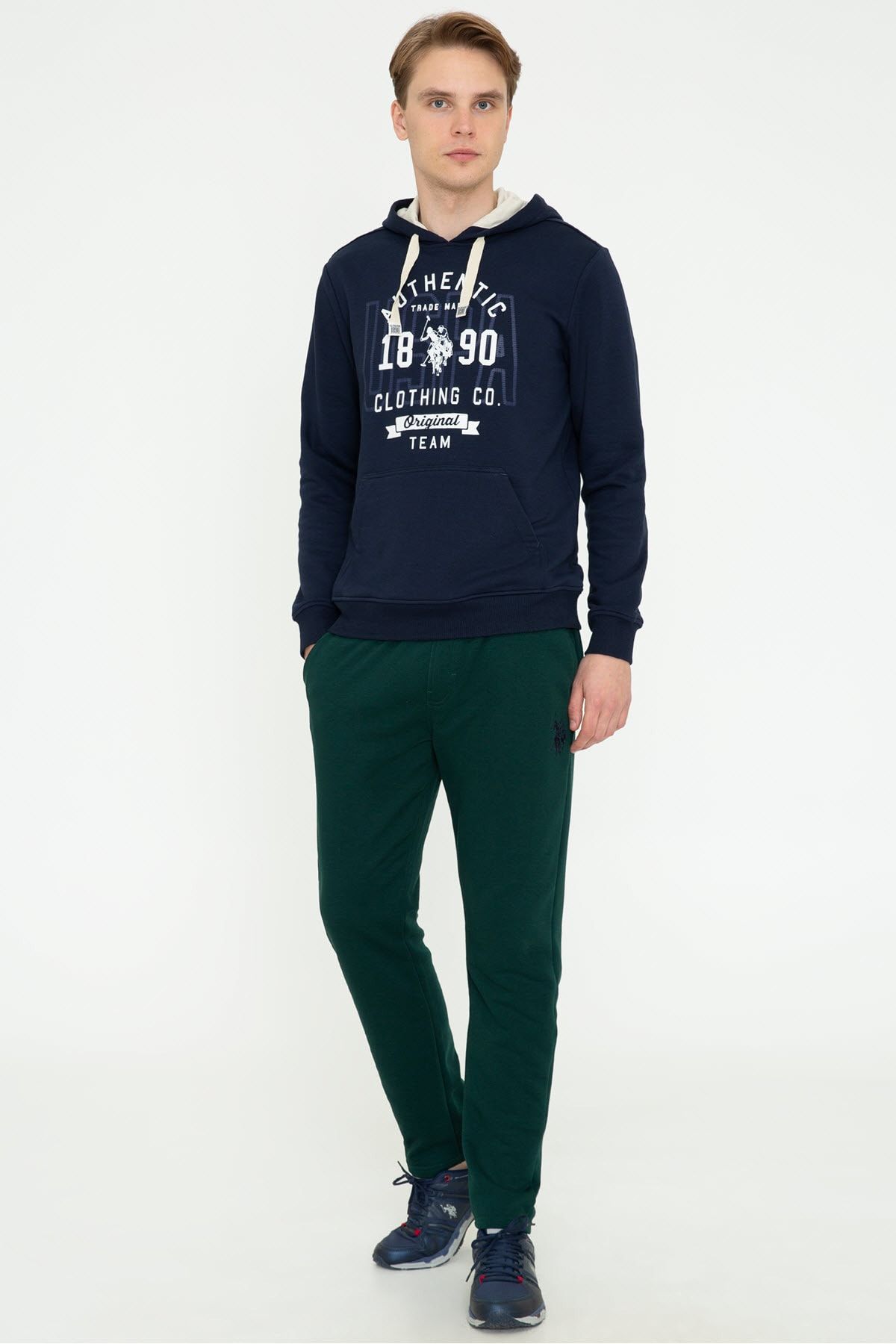 U.S. Polo Assn. Yeşil Erkek Örme Pantolon