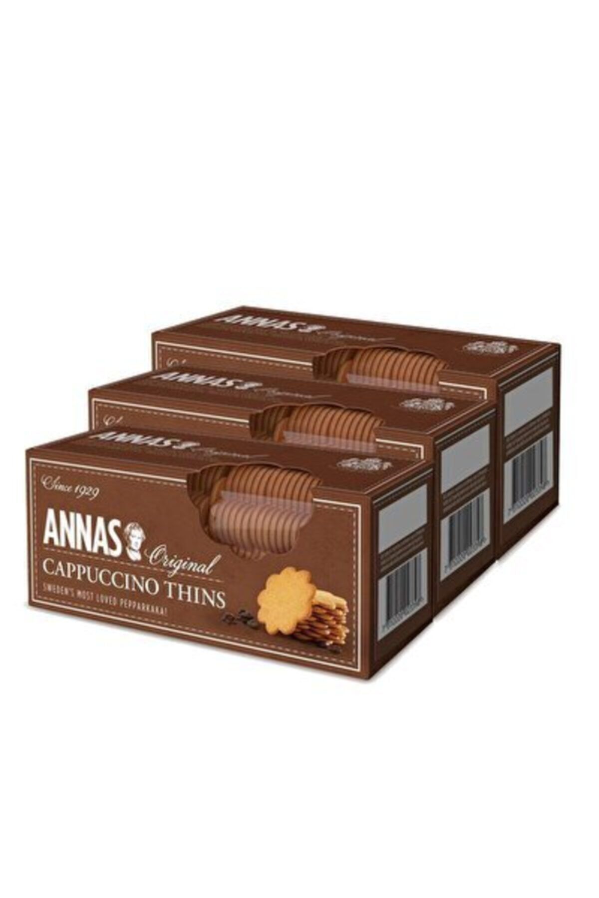 Annas Cappuccino Thins 150 Gr 3 Adet