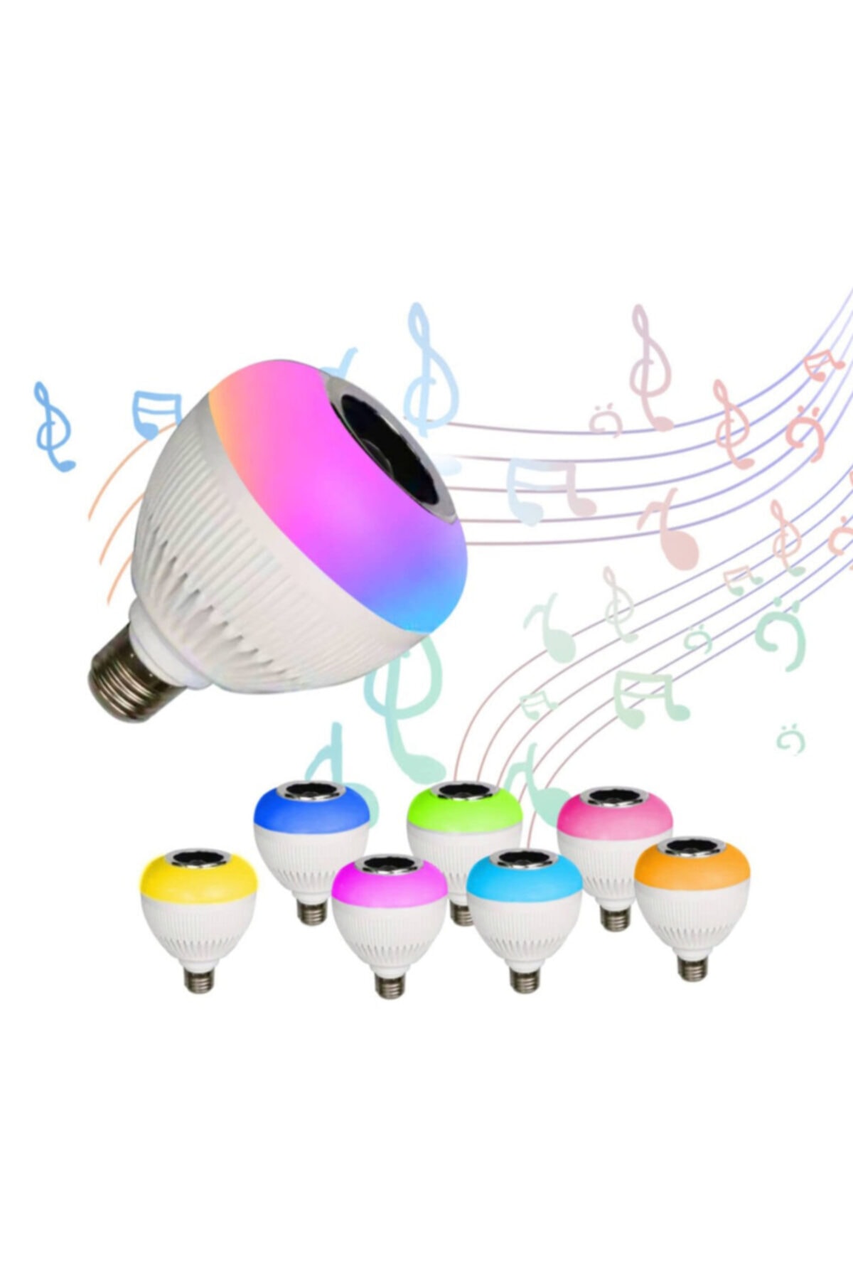 SELDUR Bluetooth Hoparlör Kumandalı Ampul