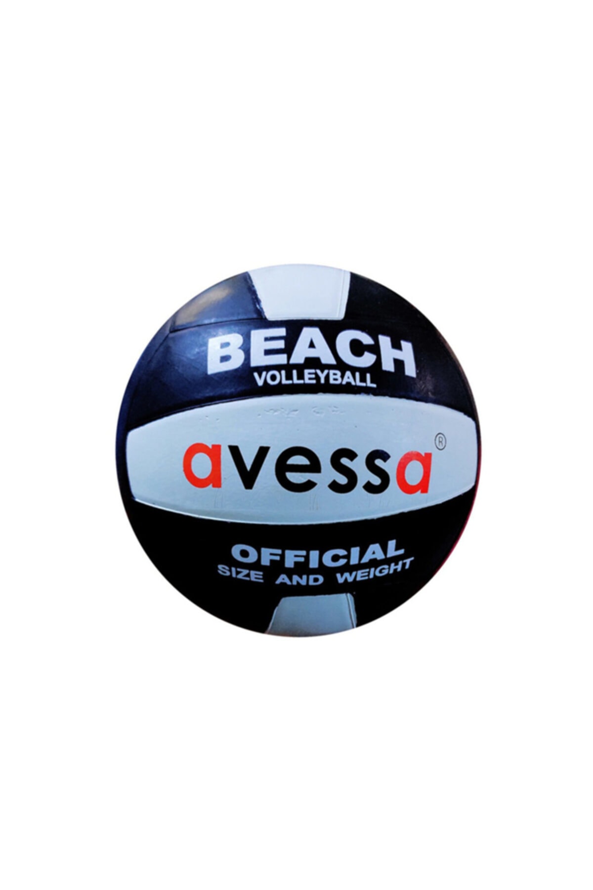 AVESSA Kauçuk Plaj Voleybol Topu Siyah B3006r