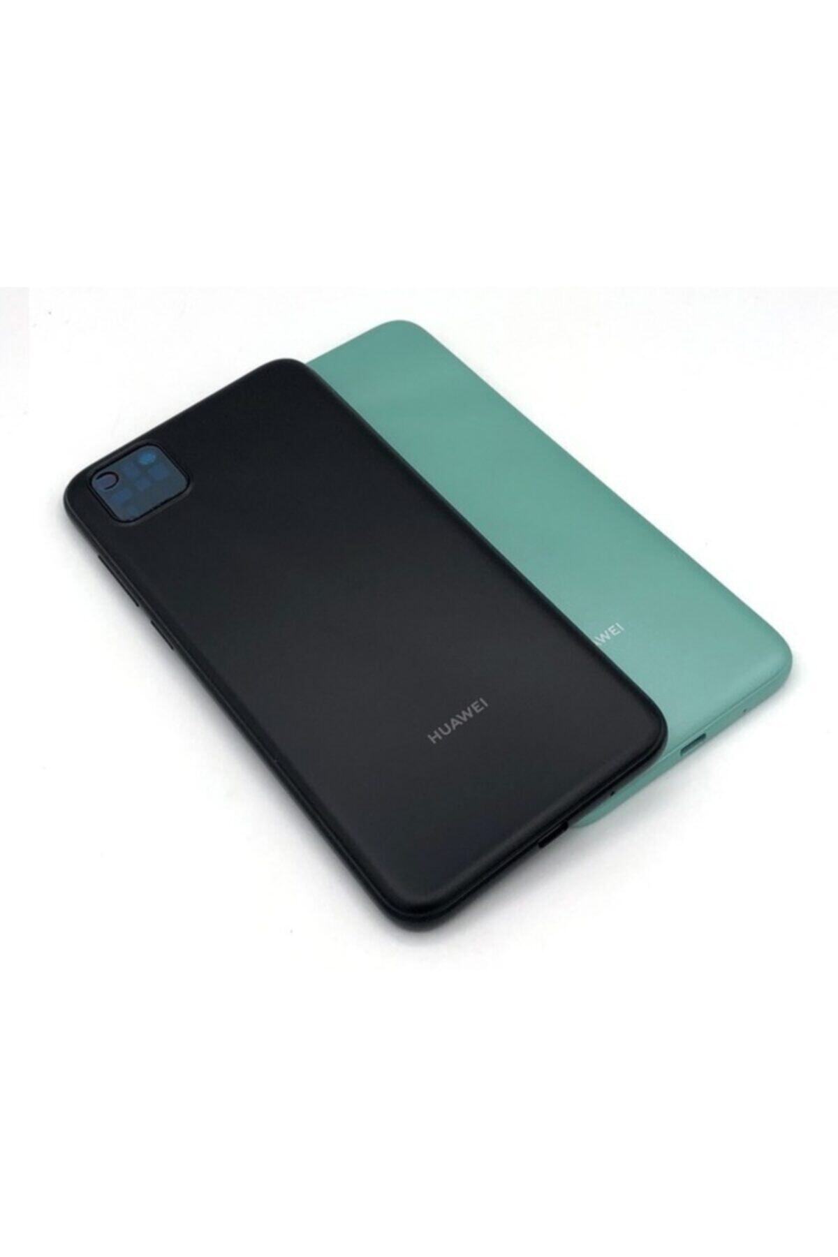 Qudex Huawei Y5p 2020 Uyumlu  Arka Kapak Pil Batarya Kapağı Orjinal Yeşil