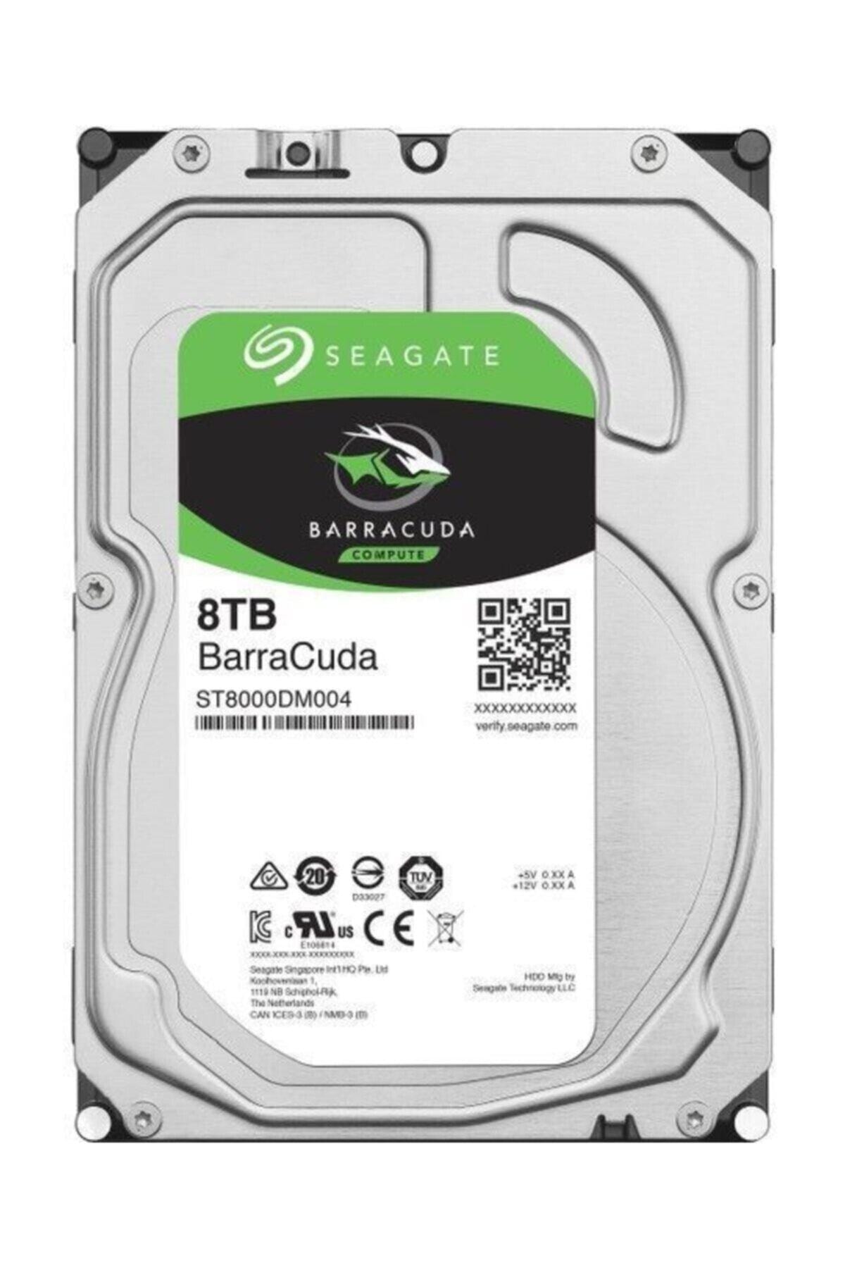 Seagate 8TB 3.5 5400RPM 256MB Sata3 Barracuda Dahili HardDisk ST8000DM004