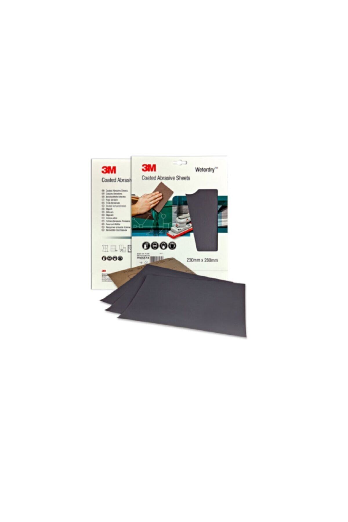 3M 01972 734 Su Zımparası P800 230x280mm 1 Paket 2 Adet