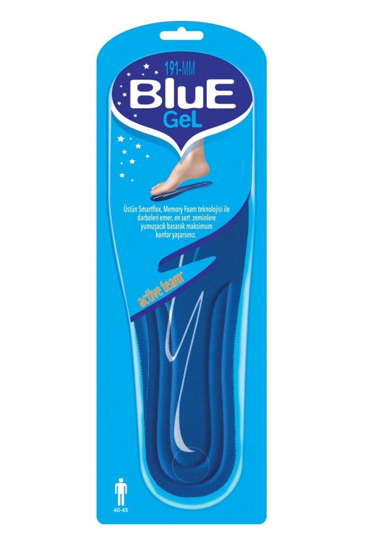 Blue Gel Memory Jel - Erkek  Casual Tabanlık