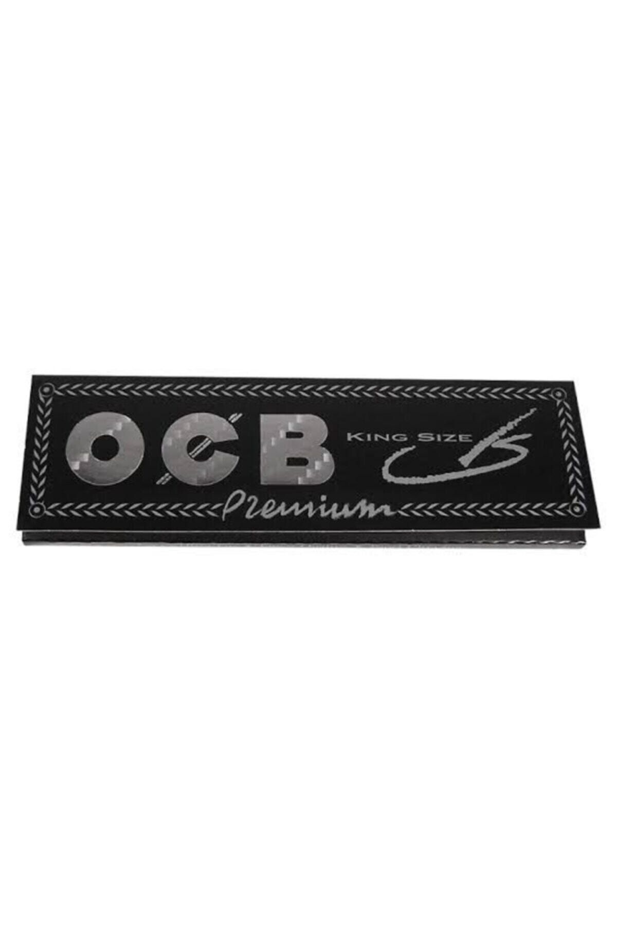 ÜNLÜ TOBACCO SHOP Ocb Siyah Büyük Boy Sigara Kağıdı 10 Adet
